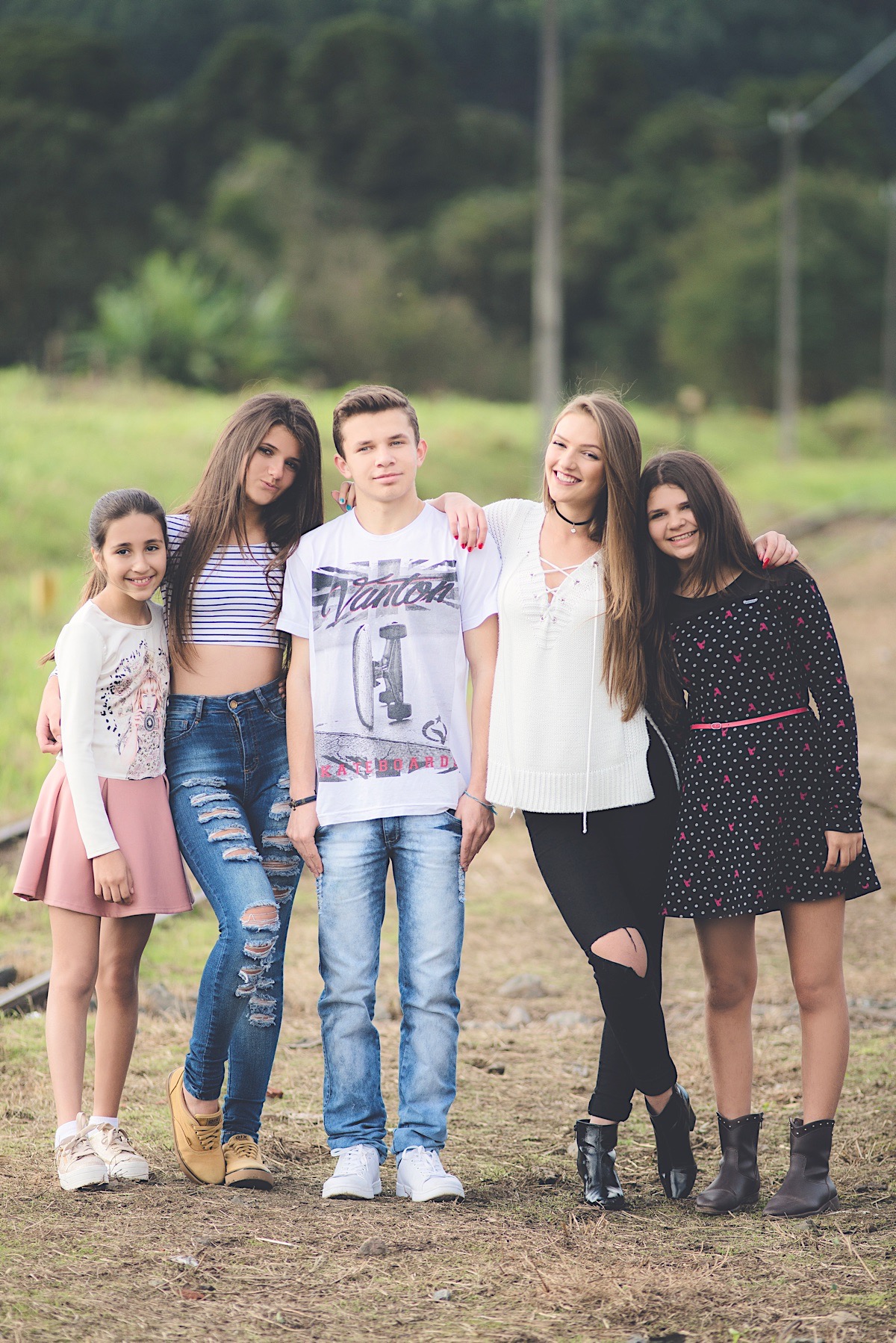 ensaio família - trilho de trem- rio vermelho - são bento do sul - fotógrafo - chroma fotografia