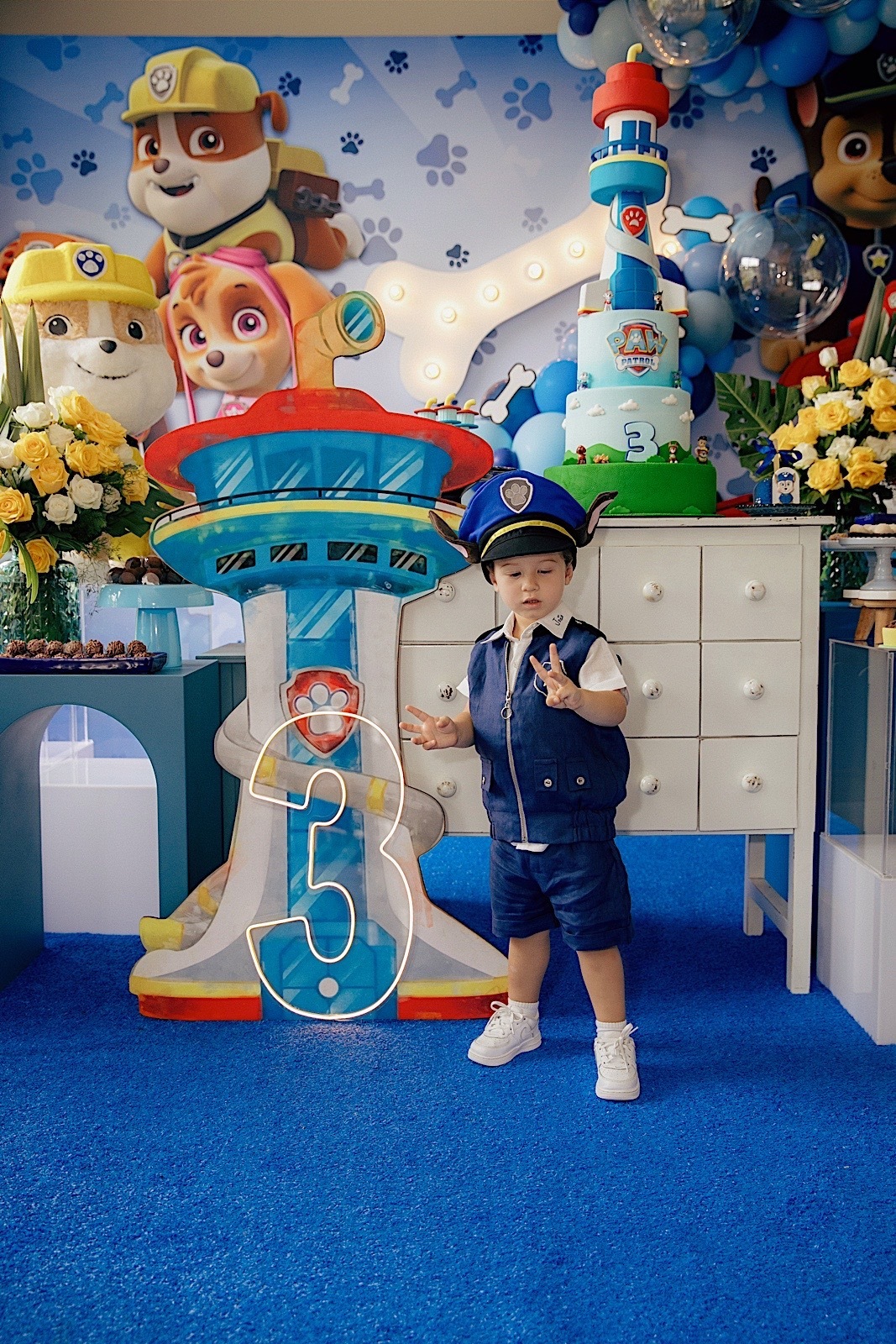  aniversario - aniverasario infantil - aniversario joao 3 anos - fotografia infantil - fotografos jaragua do sul - tema patrulha canina - chroma fotografia
