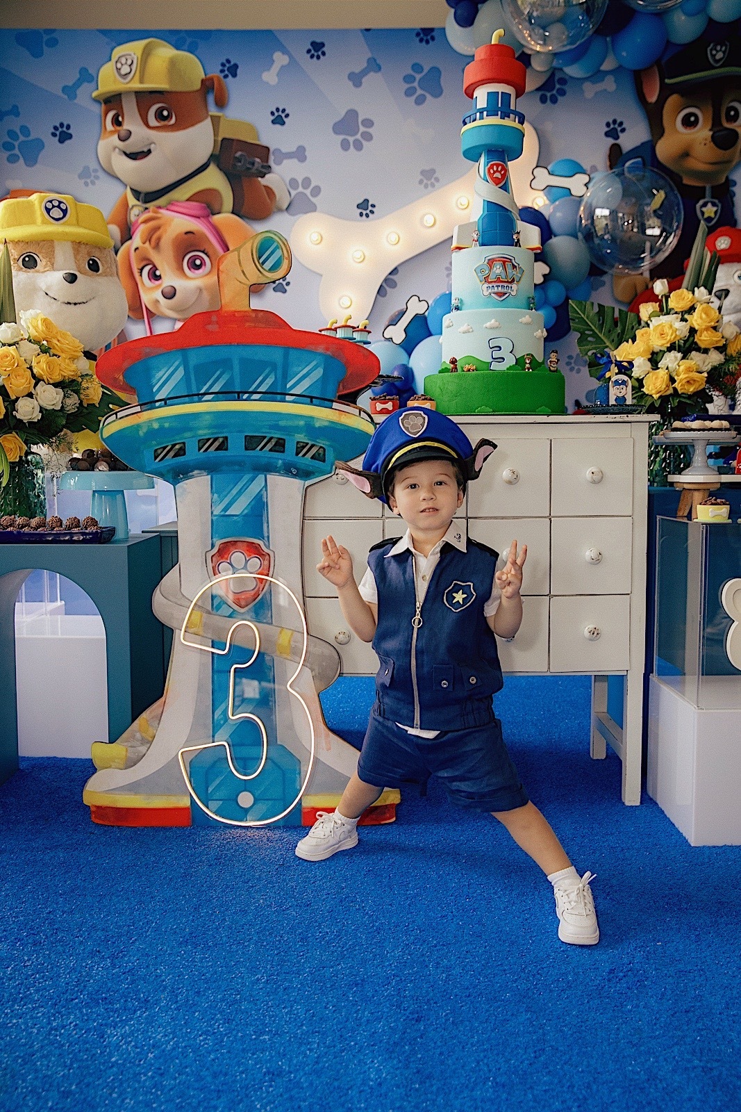  aniversario - aniverasario infantil - aniversario joao 3 anos - fotografia infantil - fotografos jaragua do sul - tema patrulha canina - chroma fotografia