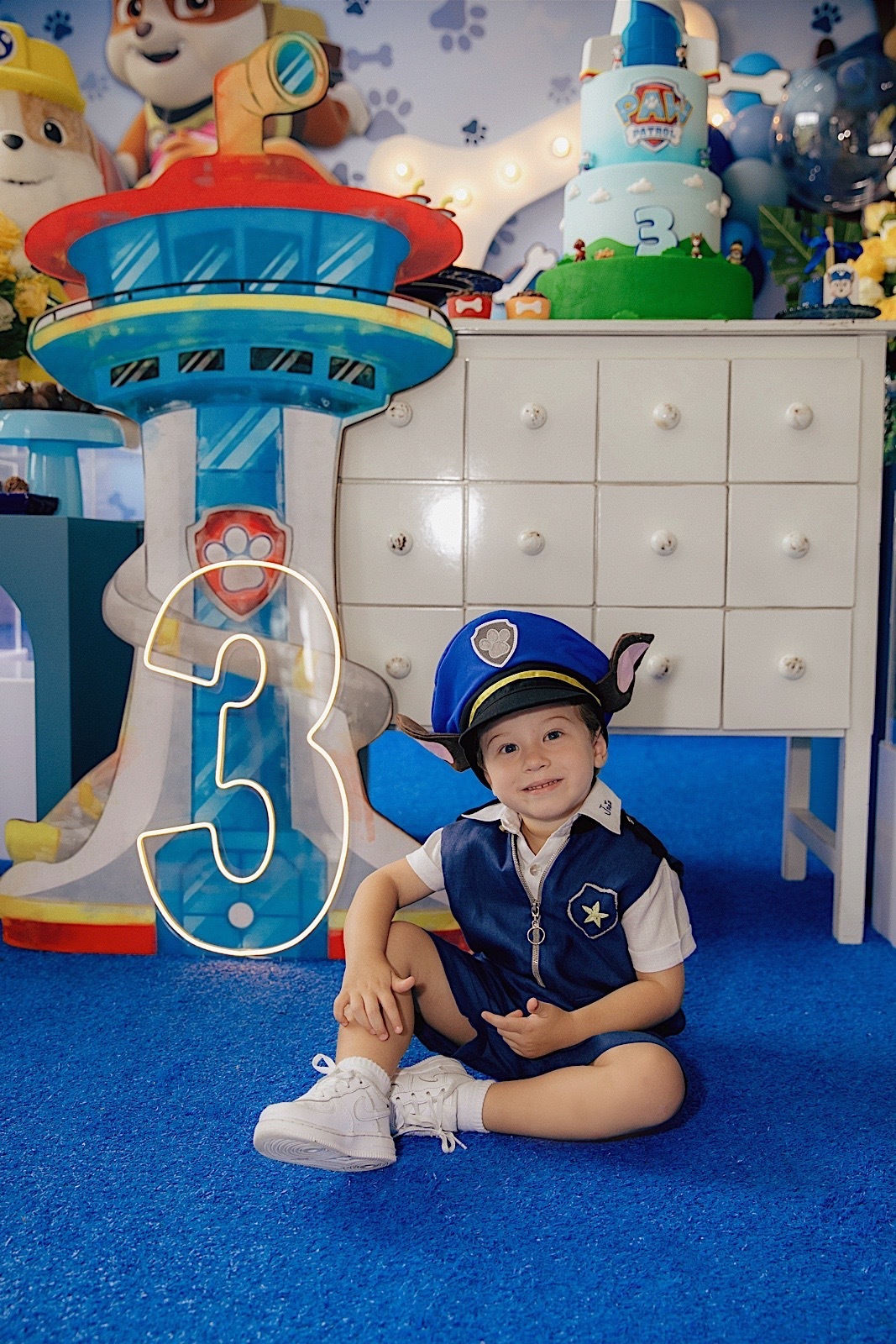  aniversario - aniverasario infantil - aniversario joao 3 anos - fotografia infantil - fotografos jaragua do sul - tema patrulha canina - chroma fotografia