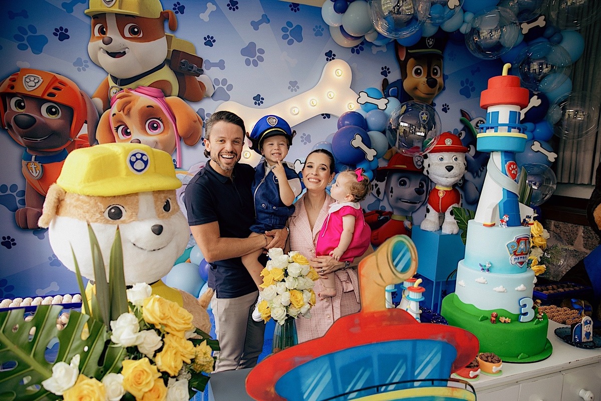  aniversario - aniverasario infantil - aniversario joao 3 anos - fotografia infantil - fotografos jaragua do sul - tema patrulha canina - chroma fotografia