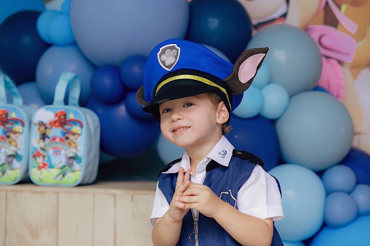  aniversario - aniverasario infantil - aniversario joao 3 anos - fotografia infantil - fotografos jaragua do sul - tema patrulha canina - chroma fotografia