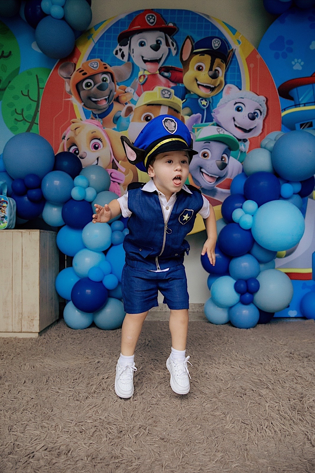  aniversario - aniverasario infantil - aniversario joao 3 anos - fotografia infantil - fotografos jaragua do sul - tema patrulha canina - chroma fotografia