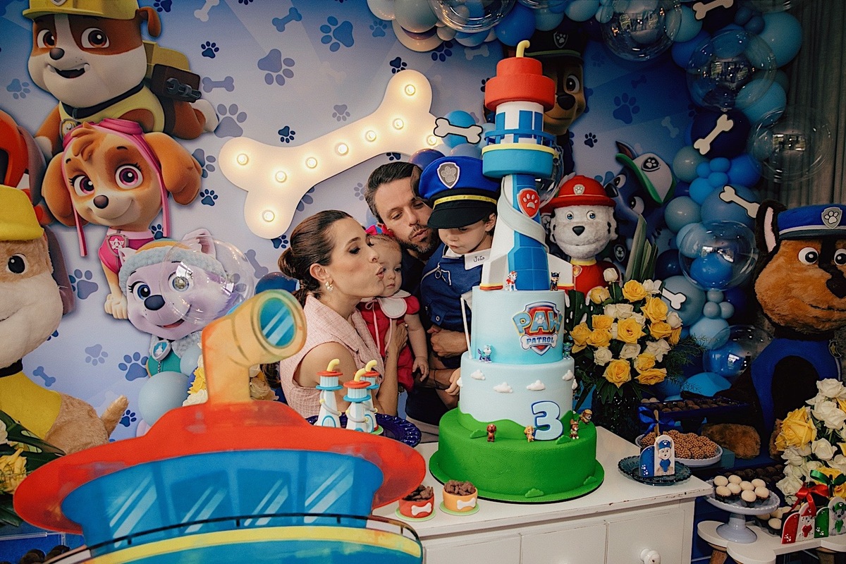  aniversario - aniverasario infantil - aniversario joao 3 anos - fotografia infantil - fotografos jaragua do sul - tema patrulha canina - chroma fotografia