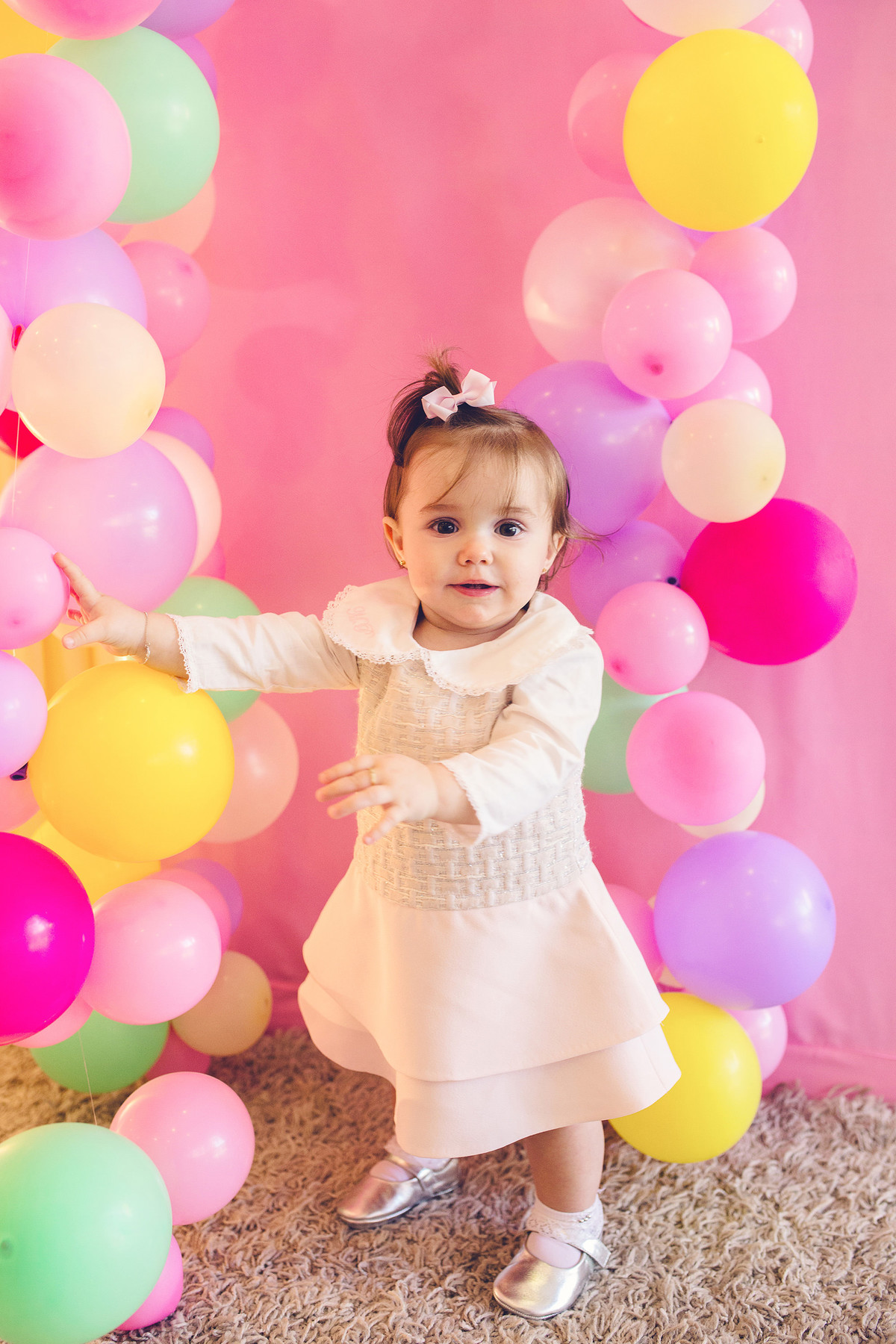 aniversário - Maria Paula 1º Aninho - tema elefante - Jaraguá do Sul - chroma fotografia