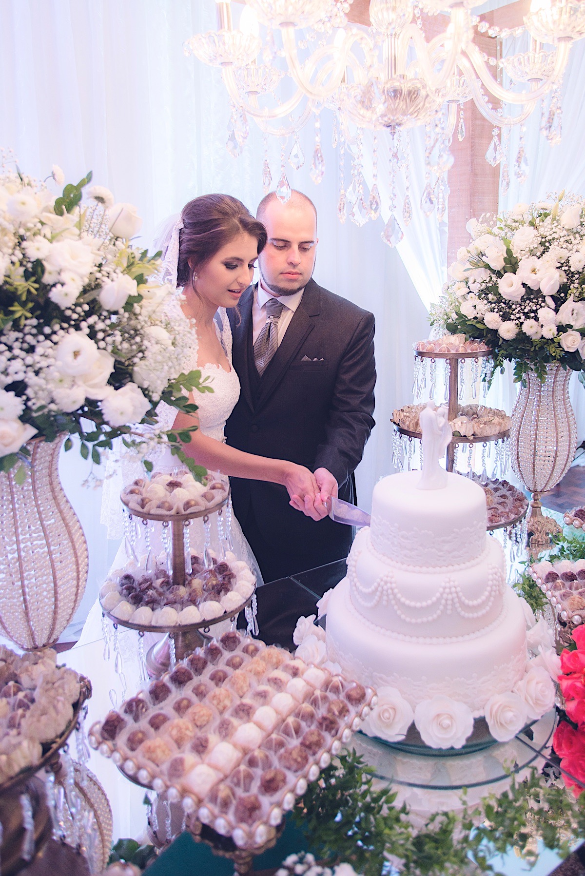 casamento - igreja matriz - são bento do sul - caroline - felipe - chroma fotografia - fotografia de casamento - fotógrafo são bento do sul