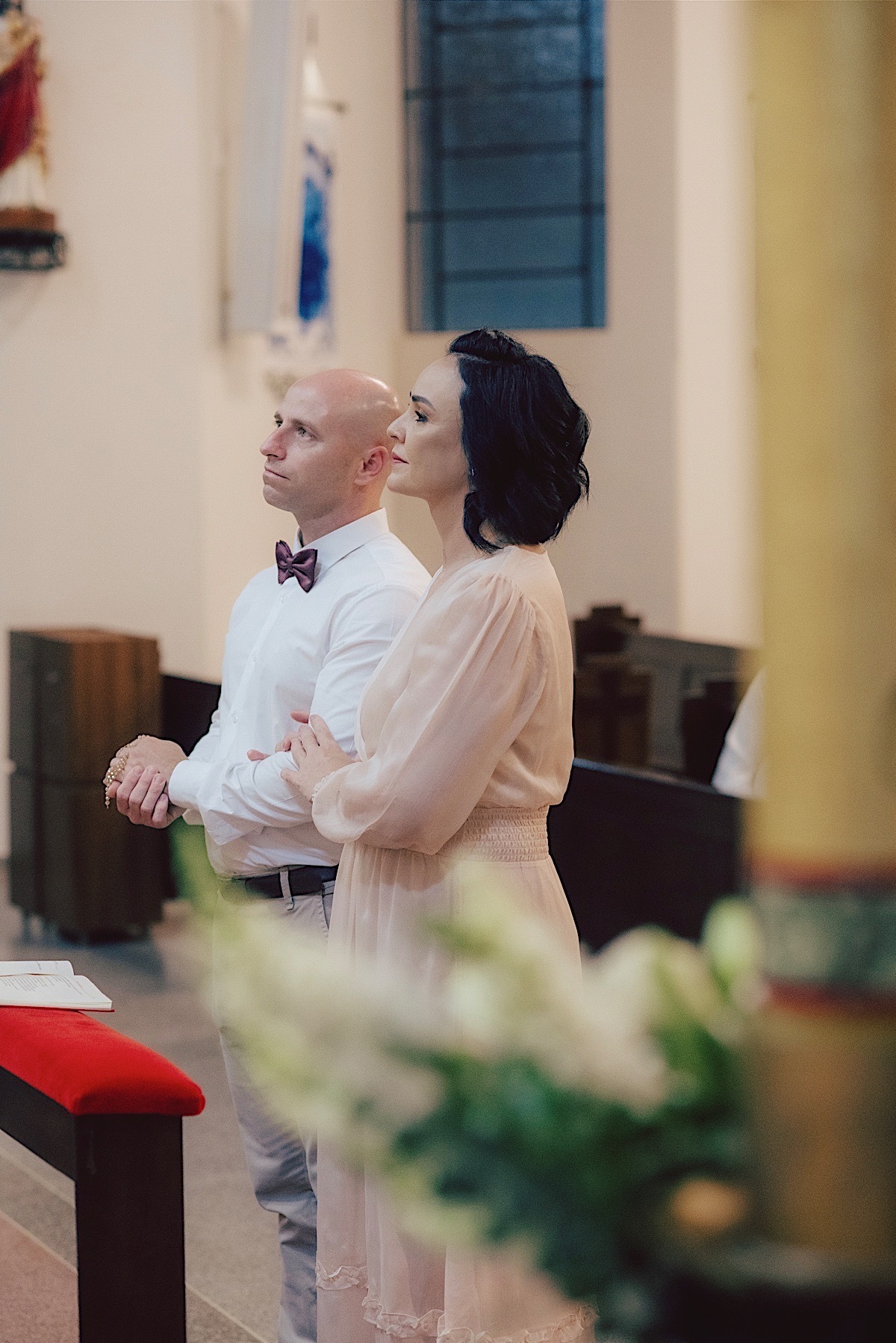 casamento intimista - vanessa - jaisson - igreja catolica - casamento religioso - aparecida - oxford - chroma foto - sao bento do sul