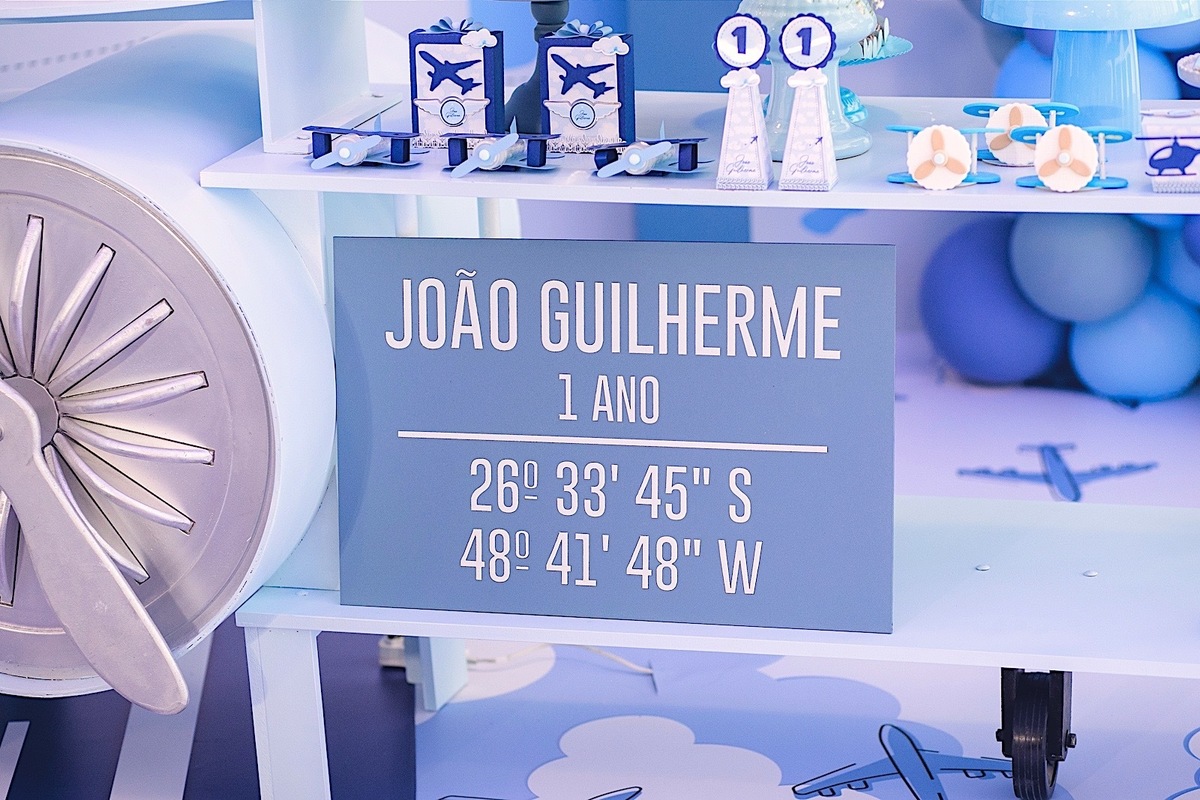 aniversario - aniversario infantil - festa de aniversario - aniversario de 1 ano - primeiro aninho - 1 ano João Guilherme - tema aviação - chroma fotografia 