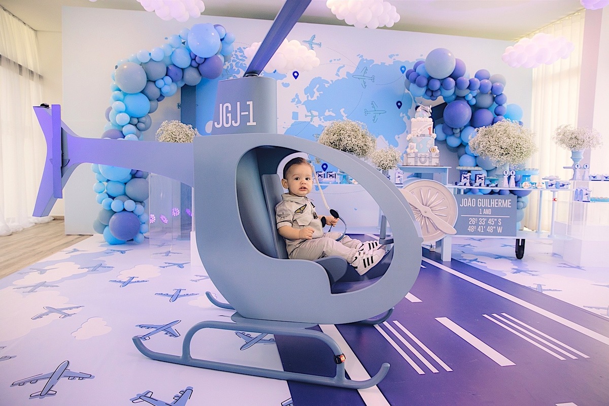 aniversario - aniversario infantil - festa de aniversario - aniversario de 1 ano - primeiro aninho - 1 ano João Guilherme - tema aviação - chroma fotografia 