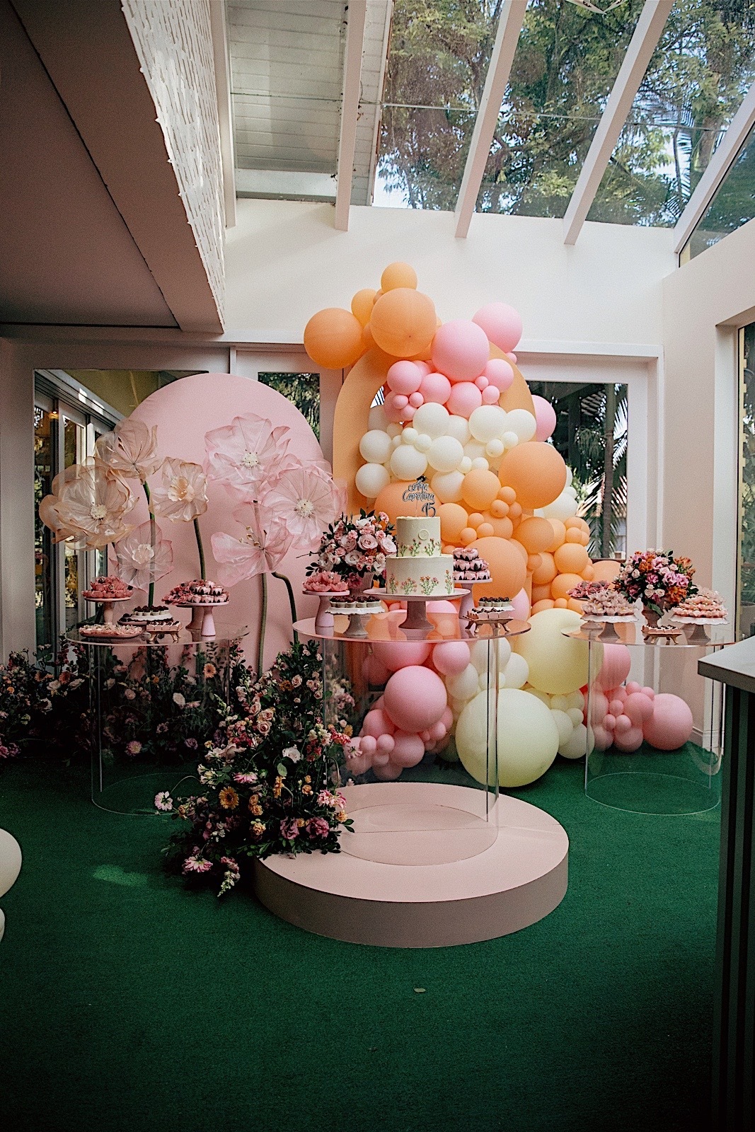 aniversario - aniversario de 15 anos - 15 anos Ana Carolina - festa de aniversário - fotografos jaragua do sul - fotografia de familia - chroma fotografia