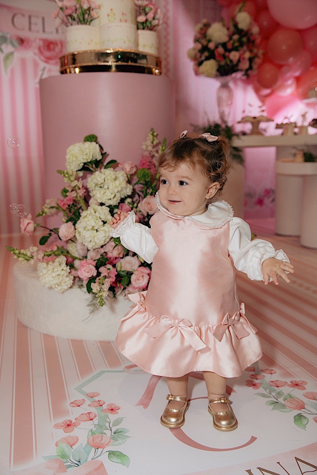 aniversario - aniversario infantil - aniversario de 1 ano - primeiro aninho Celina - tema jardim - fotografos jaragua do sul - chroma fotografia