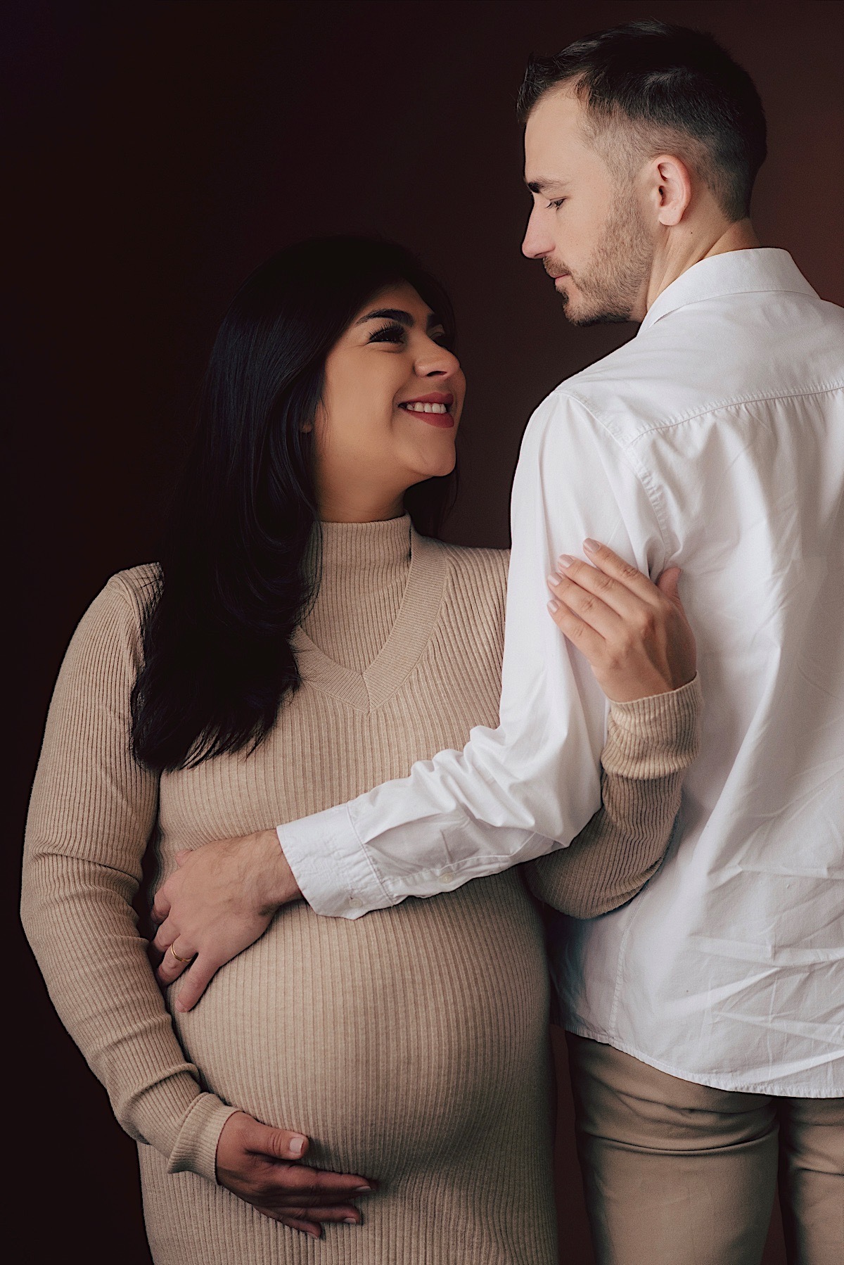 ensaio gestante - mae de 2 - mae de menina - helena - ensaio estudio - chroma fotografia - sao bento do sul - ensaio com crianca