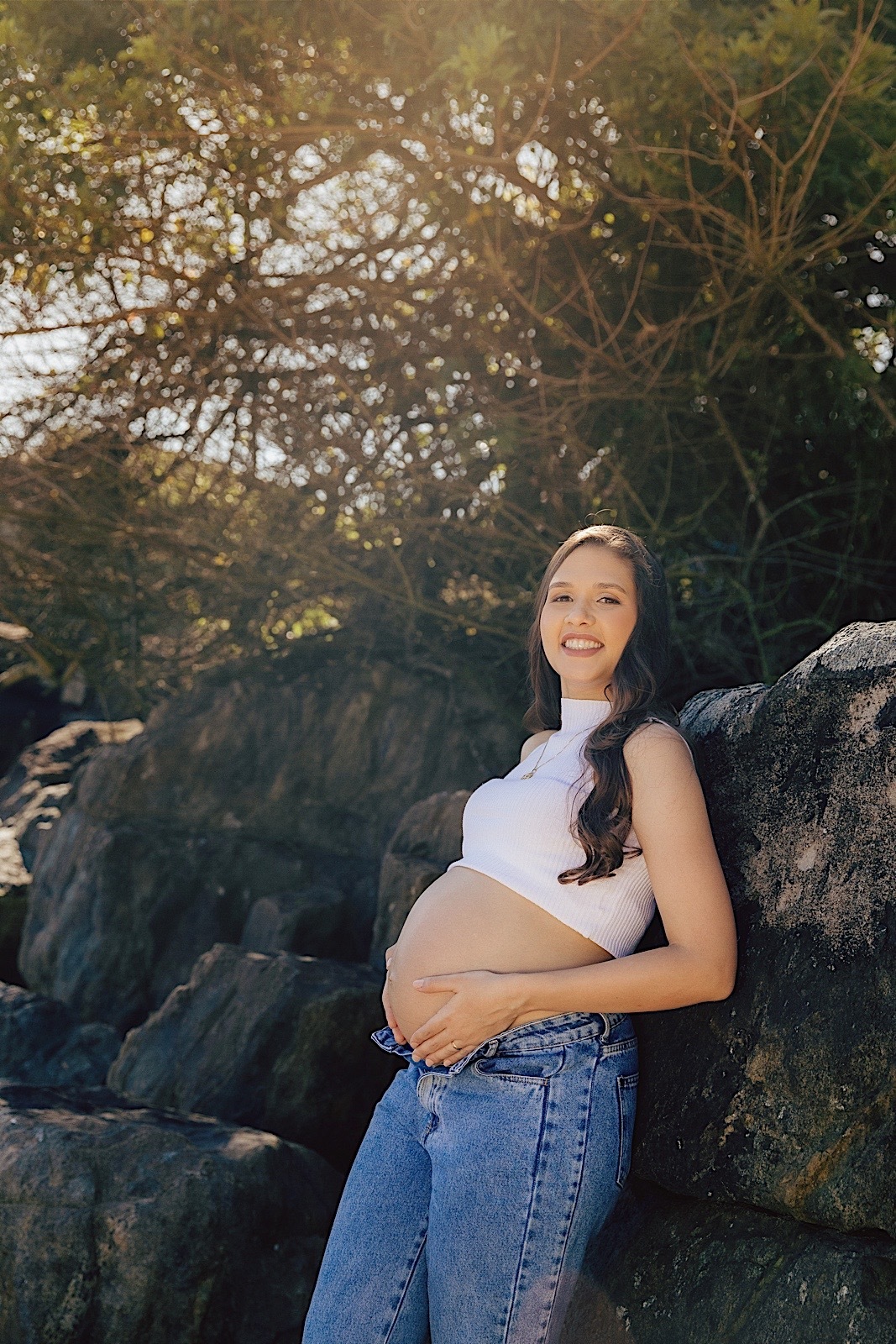 ensaio gestante - gestante - ensaio na praia - ensaio no litoral - ensaio familia - praia do grant - chroma fotografia 