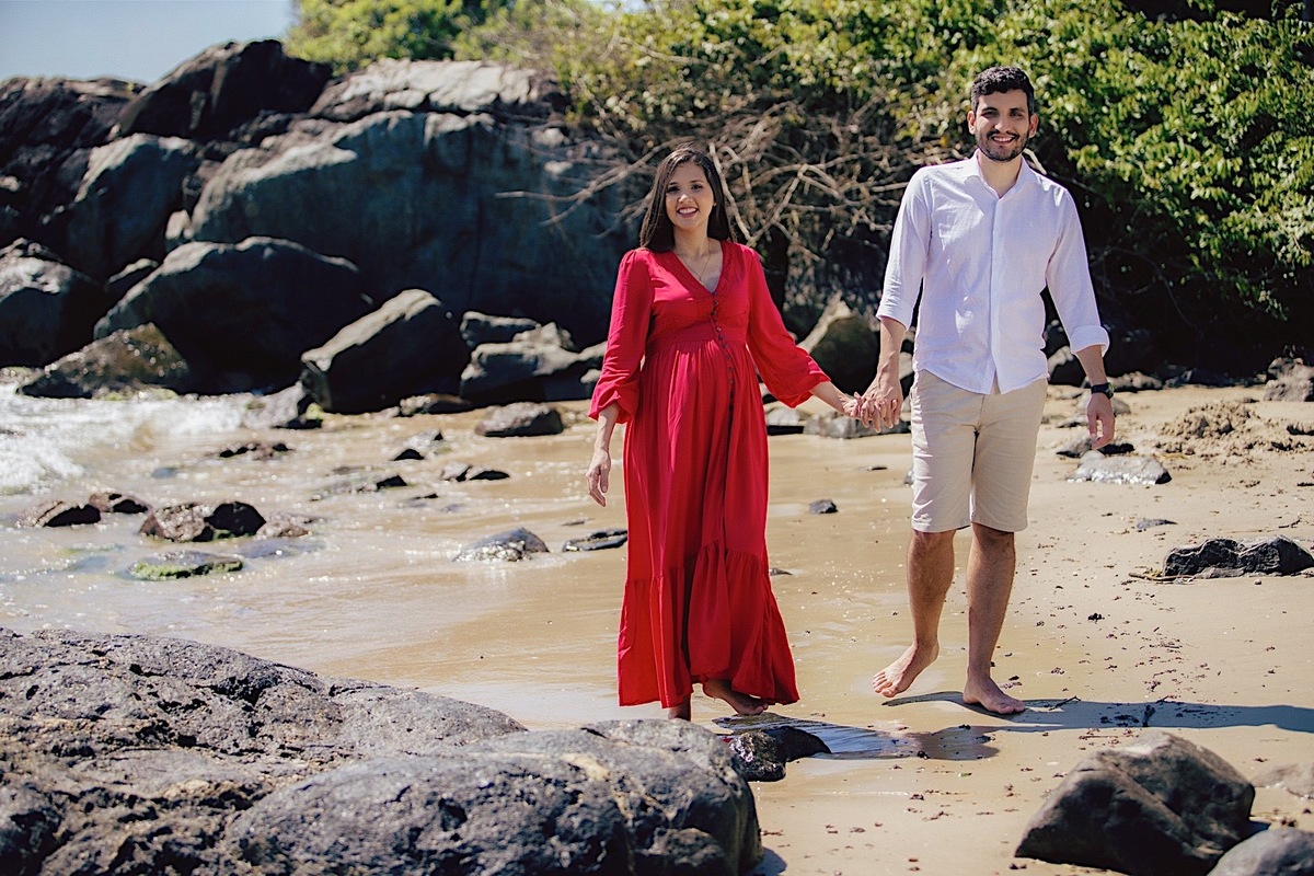 ensaio gestante - gestante - ensaio na praia - ensaio no litoral - ensaio familia - praia do grant - chroma fotografia 