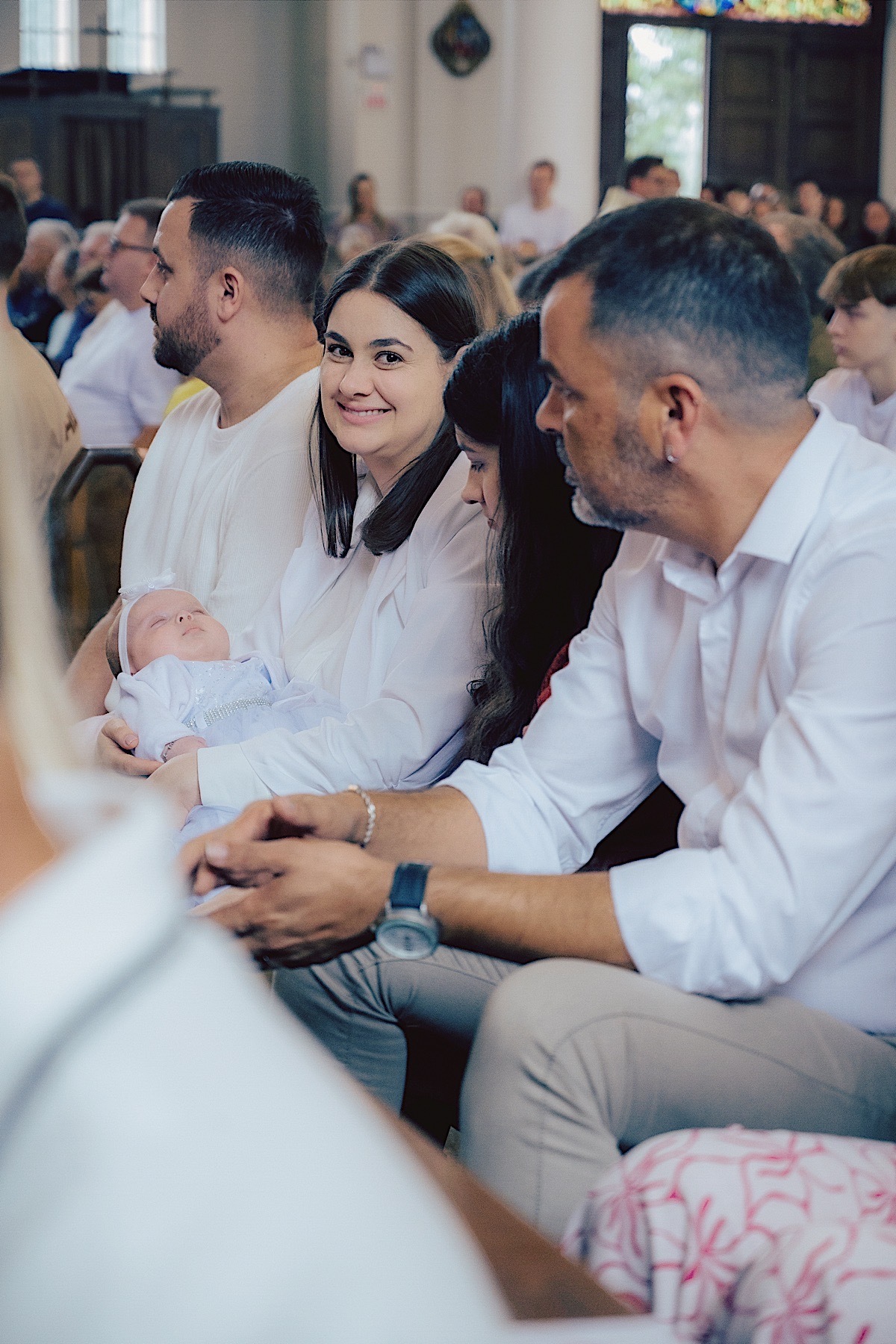 batismo - liz - igreja catolica - purissimo coracao de maria - chroma foto - pamela machado - batizado de bebe - sao bento do sul