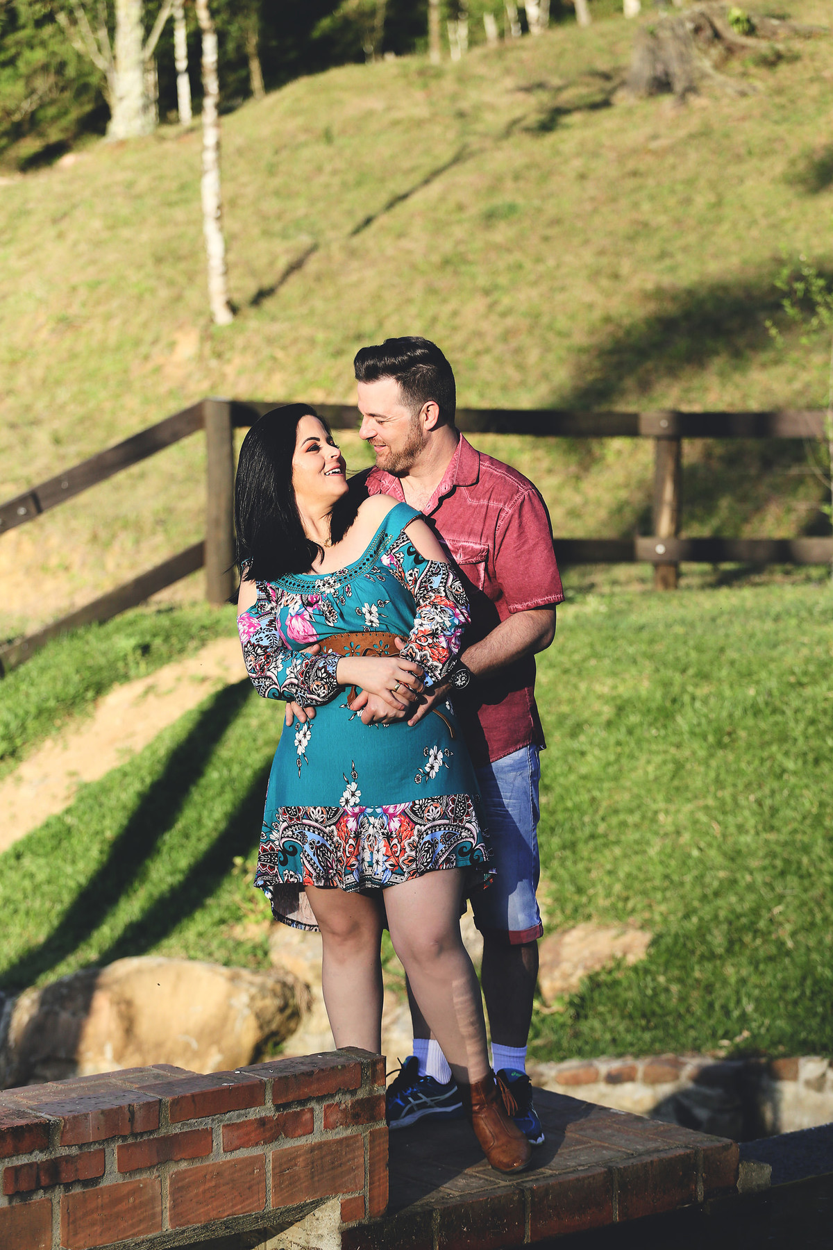 ensaio pré casamento - Lucimar _ Jaison - Ensaio casal - fotografos de jaraguá do sul - ensaio na pousada rio manso - chroma fotografia