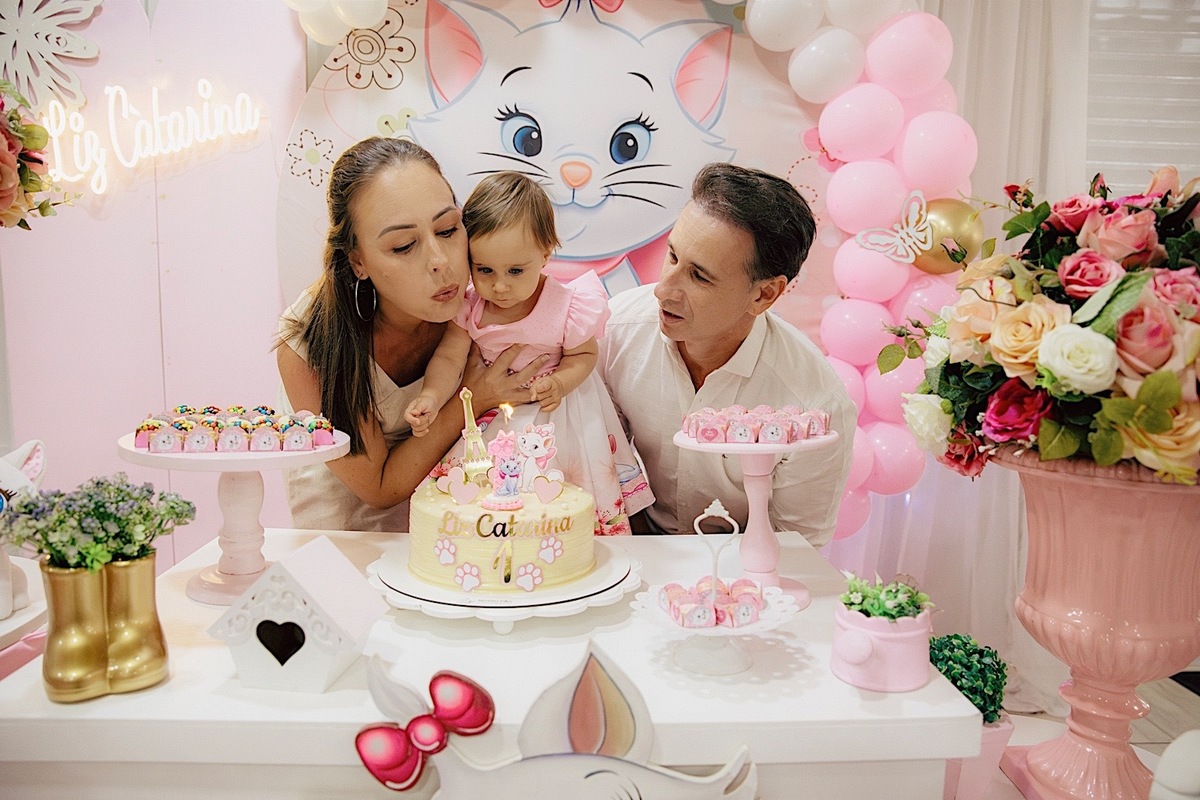 aniversario - aniversario infantil - festa de aniversario - tema marie - liz catarina 1 ano - primeiro aninho - fotografia infantil - fotografos jaragua do sul - chroma fotografia