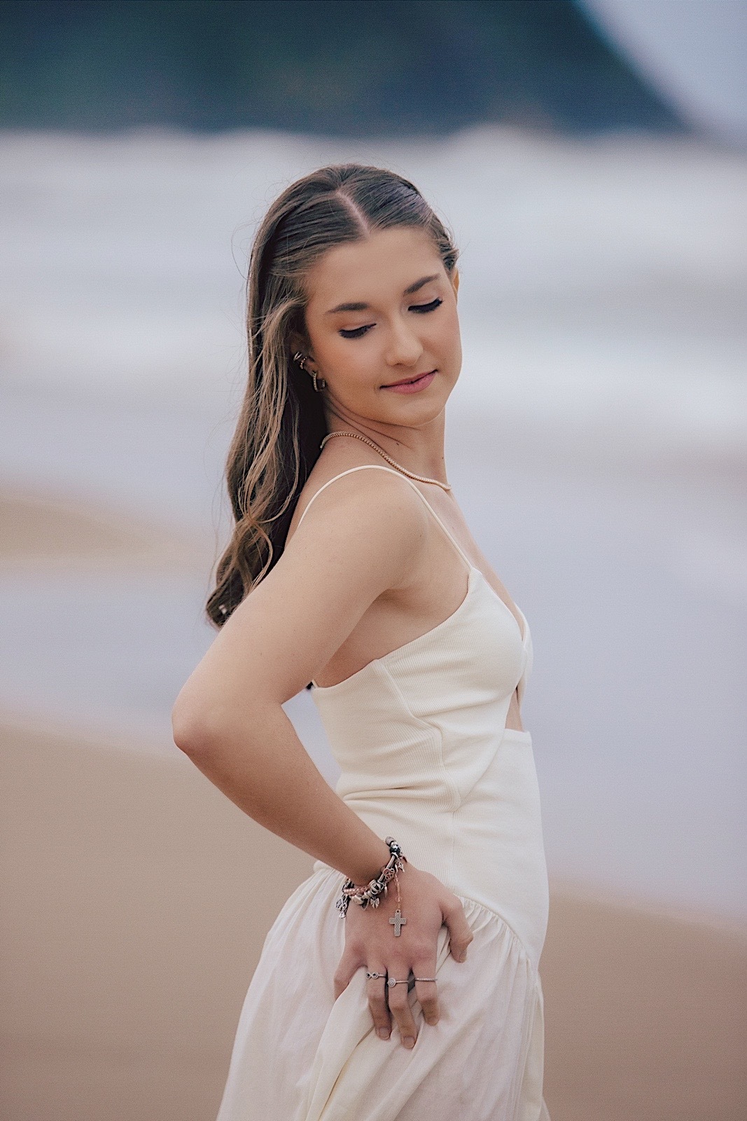 ensaio 15 anos - ensaio na praia - ensaio no litoral - Isadora 15 anos - fotografos litoral - fotografos jaragua do sul - chroma fotografia