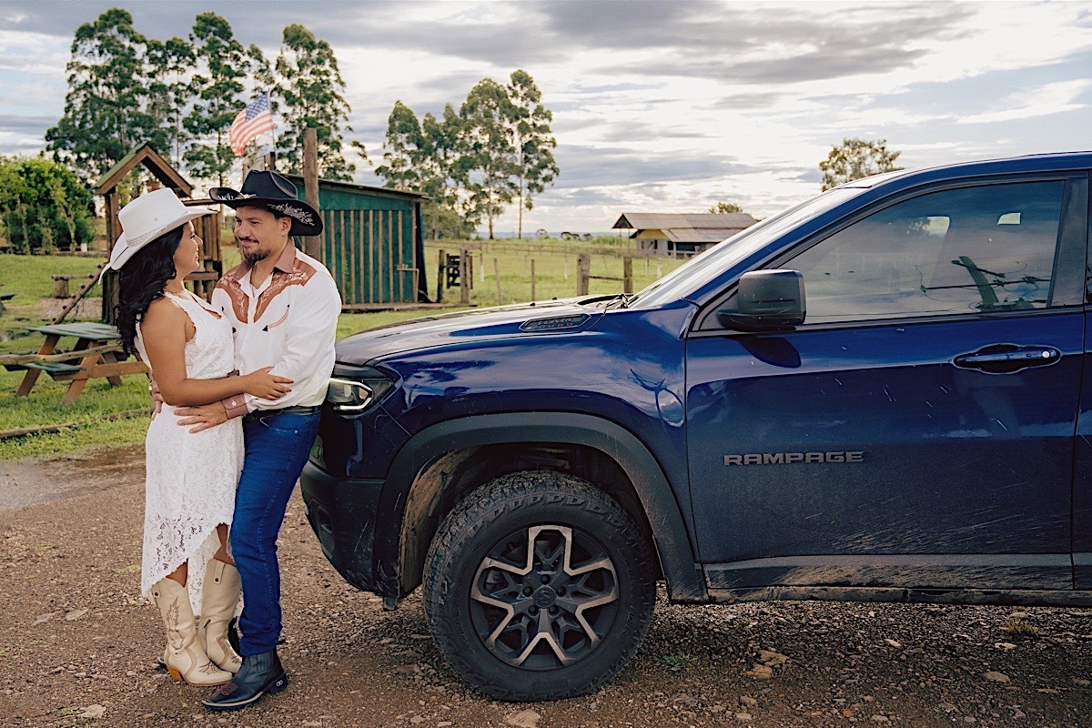 ensaio pre casamento - letts road - colonia wittmarsum - palmeira - vanessa - allan - vall center - cowboy - texas - por do sol - celeiro - chroma fotografia