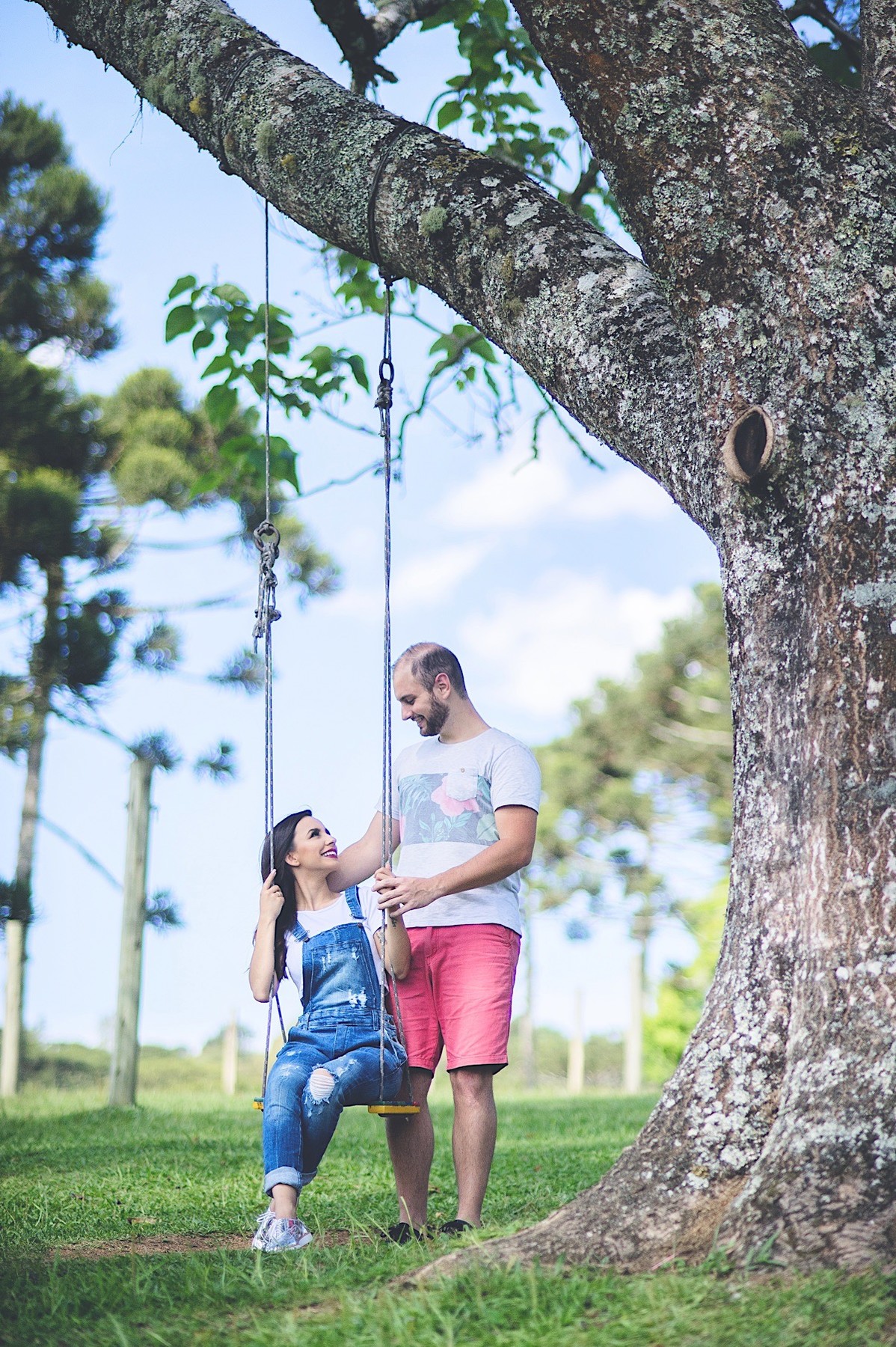 ensaio casal - bianca - henrique - ensaio com cachorro - campo alegre - fotografia - são bento do sul - chroma fotografia