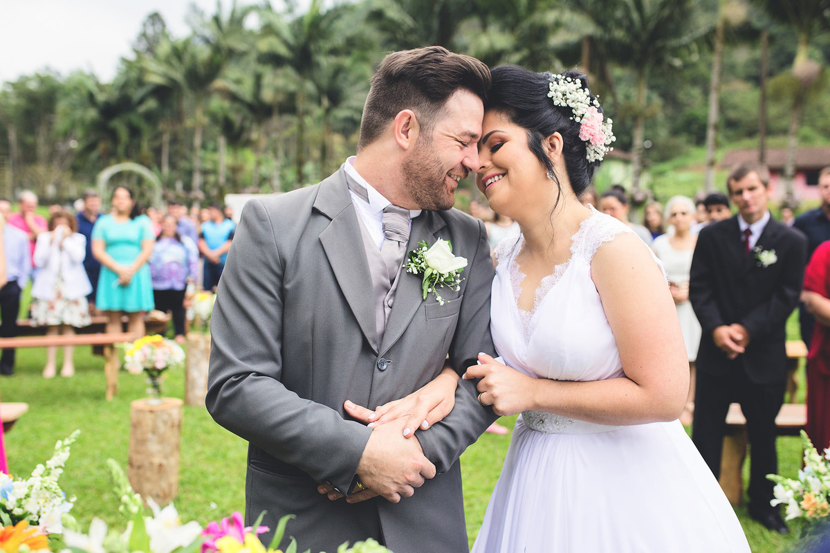 casamento - Lucimar _ Jaison - casamento ao ar livre - casamento de dia - fotografos de jaraguá do sul - cerimônia - chroma fotografia
