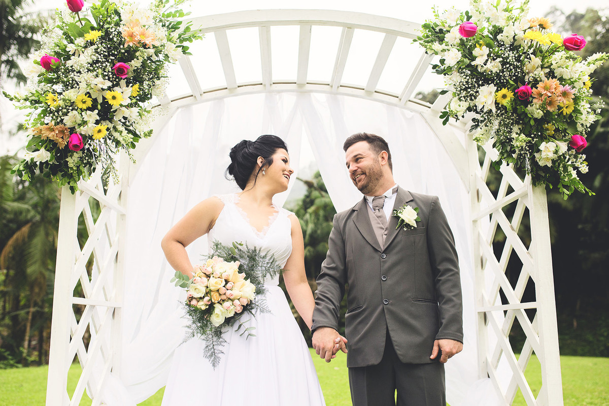 casamento - Lucimar _ Jaison - casamento ao ar livre - casamento de dia - fotografos de jaraguá do sul - cerimônia - chroma fotografia
