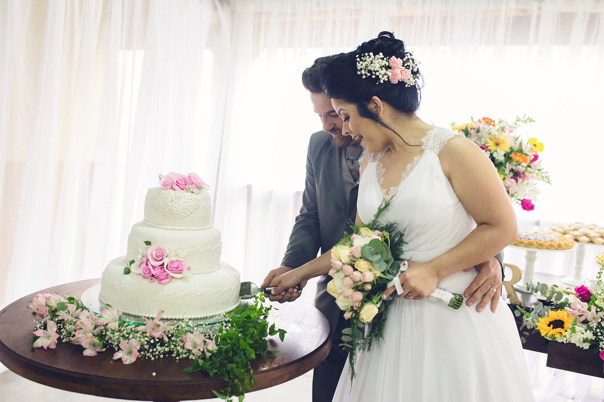 casamento - Lucimar _ Jaison - casamento ao ar livre - casamento de dia - fotografos de jaraguá do sul - cerimônia - chroma fotografia