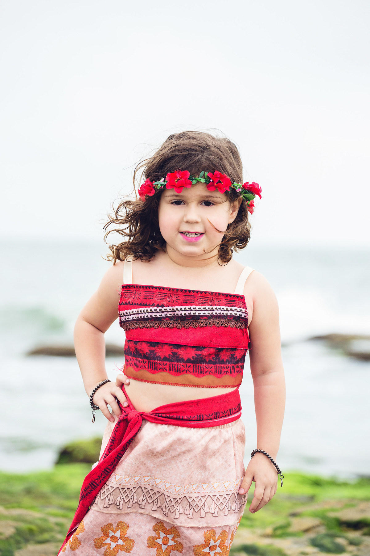 ensaio fotográfico - Tainá 5 anos - ensaio na praia - itapoá - fotografos de jaraguá do sul - chroma fotografia