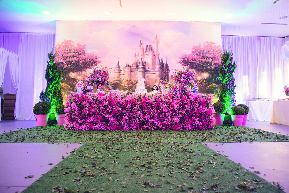 aniversário - Aniversário no le classique - aniversário em jaraguá do sul - tema princesas - Martina 4 anos - chroma fotografia