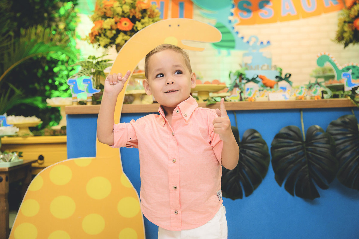 aniversário - aniversário infantil - aniversário em jaraguá do sul - aniversário no brinca show - Vinícius 3 anos - mãe de menino - tema dinossauro - fotográfos de jaraguá do sul - chroma fotografia
