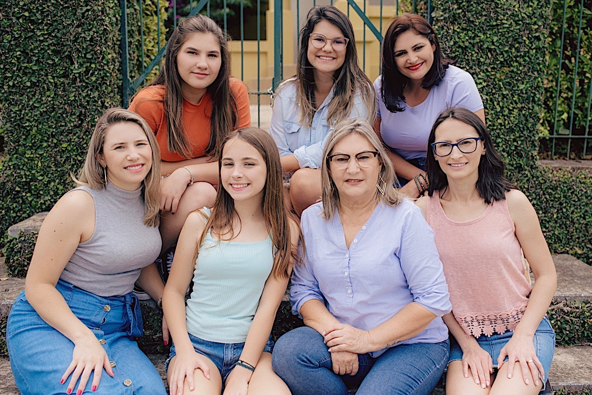 ensaio família - ensaio feminino - mulheres - família - campo alegre - fotógrafo - chroma fotografia