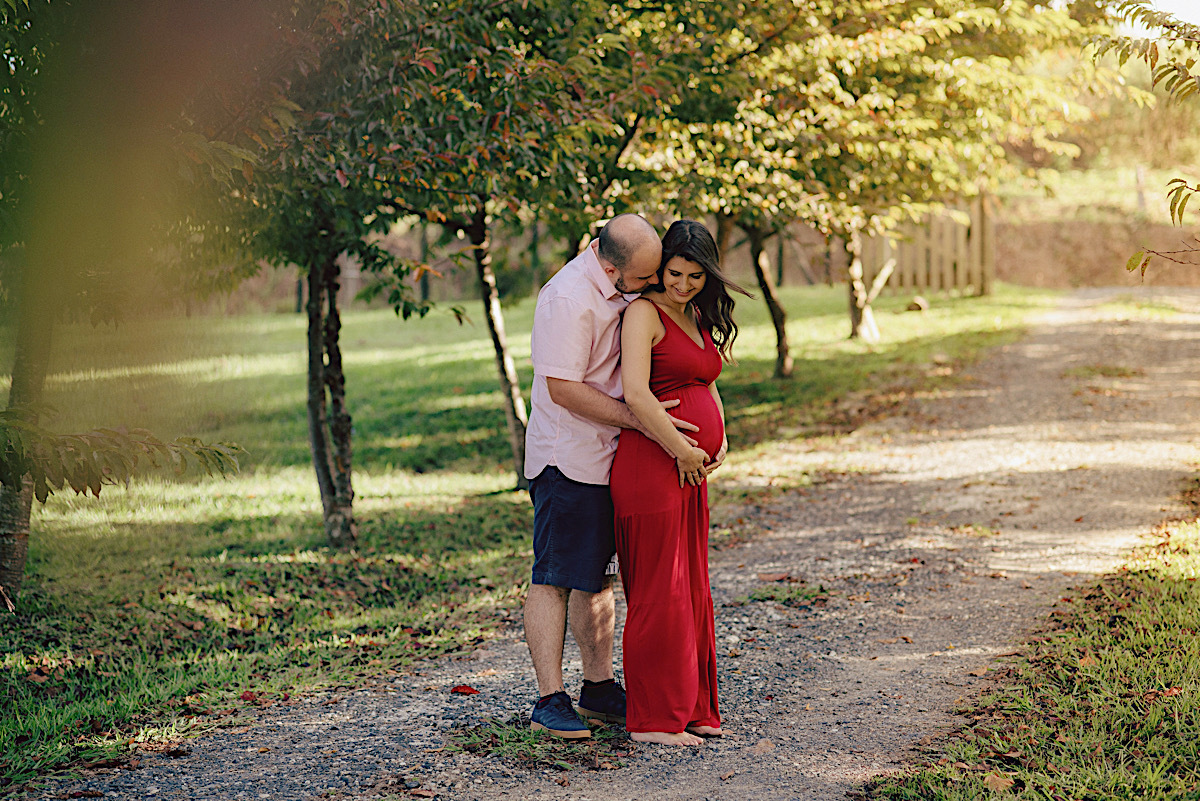 ensaio gestante - carol - felipe - clara - chacara - ensaio ao ar livre - ensaio fotografico - sao bento do sul - chroma fotografia - mae de menina