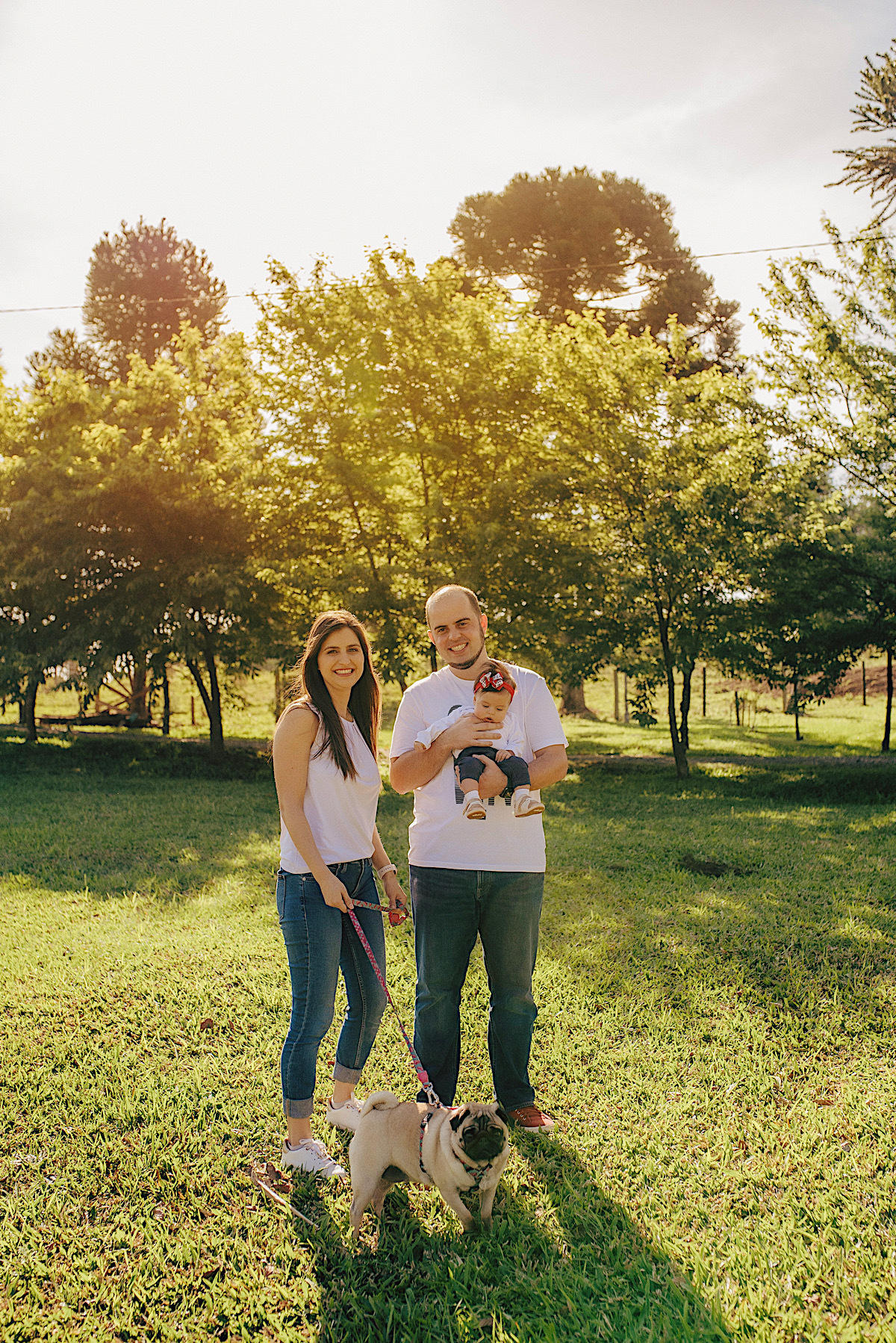 ensaio familia - mae de menina - 4 meses - ensaio ao ar livre - fotografo sao bento do sul - chroma fotografia
