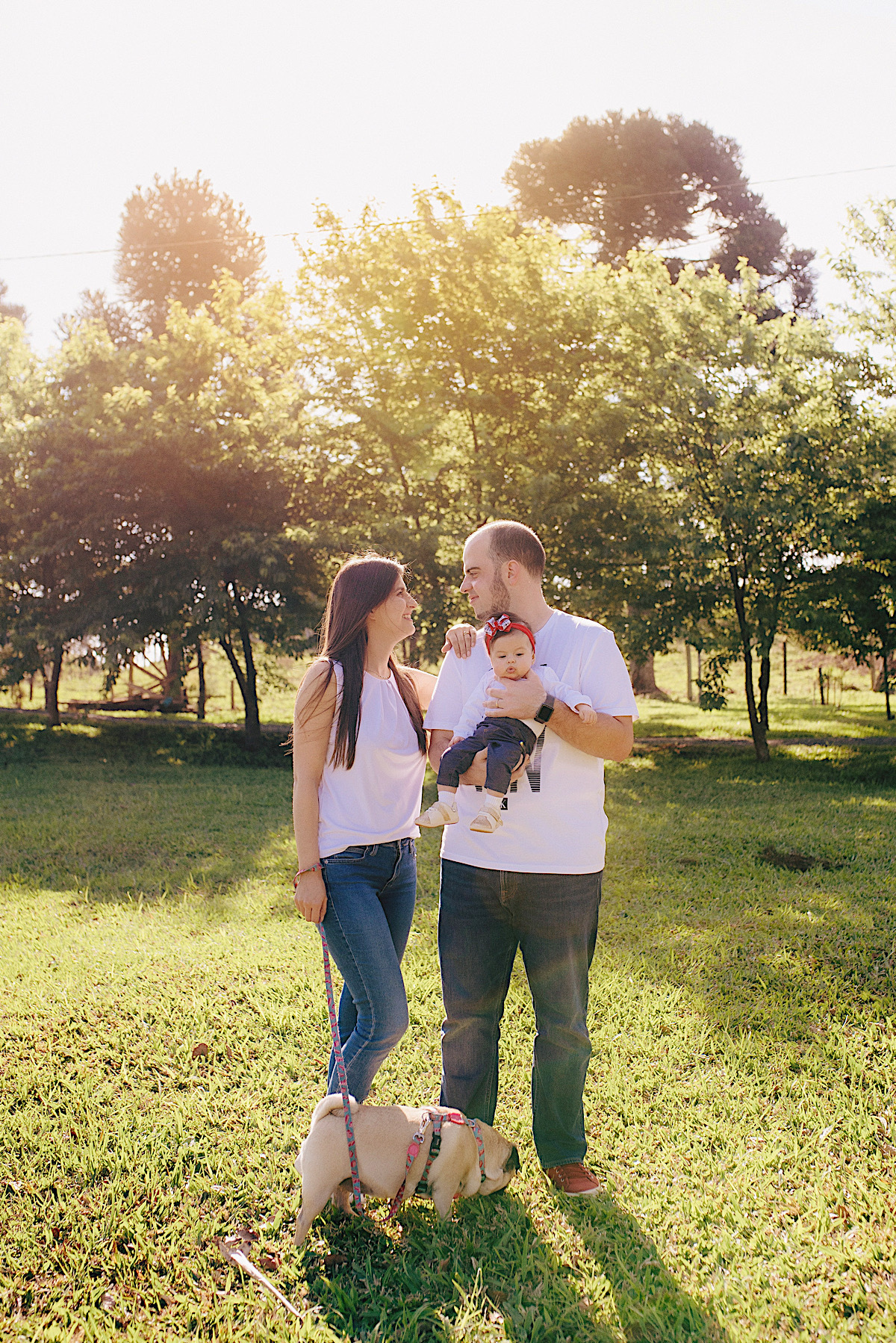 ensaio familia - mae de menina - 4 meses - ensaio ao ar livre - fotografo sao bento do sul - chroma fotografia
