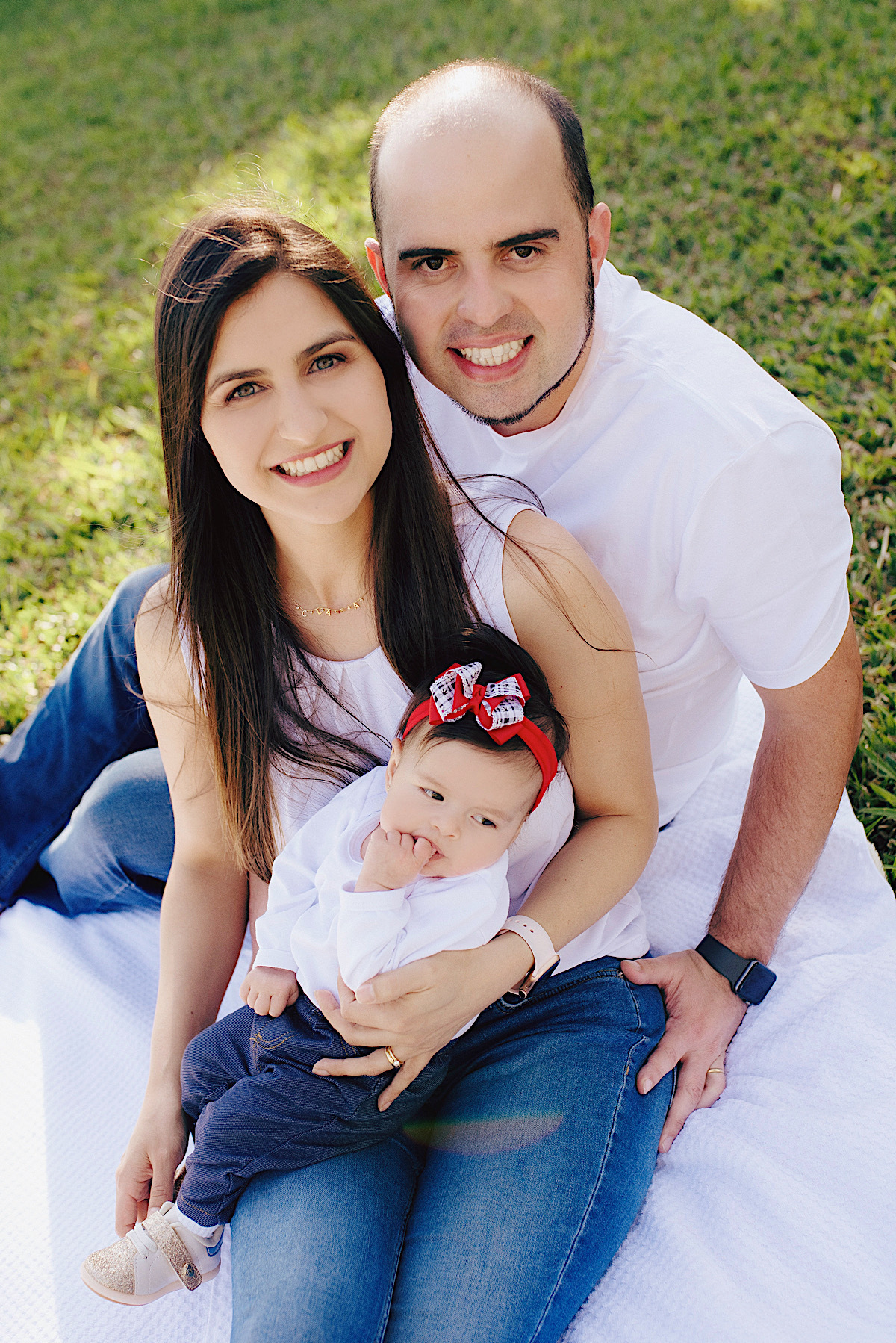 ensaio familia - mae de menina - 4 meses - ensaio ao ar livre - fotografo sao bento do sul - chroma fotografia
