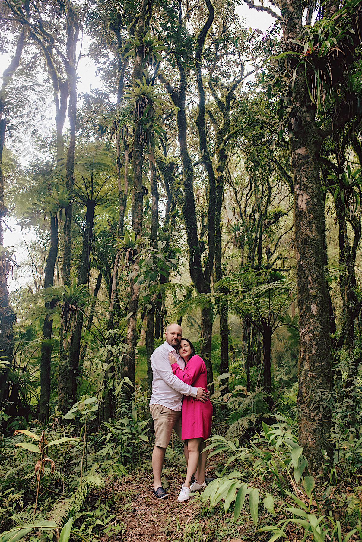 ensaio casal - rio vermelho - ensaio ao ar livre - ensaio com neblina - sao bento do sul - chroma fotografia