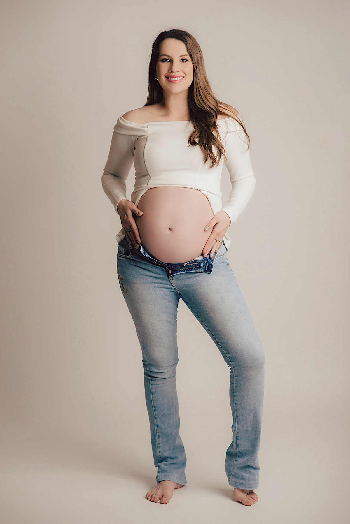 ensaio gestante - mae de menina - ensaio fotografico - sao bento do sul - chroma fotografia - ensaio ao ar livre - estudio