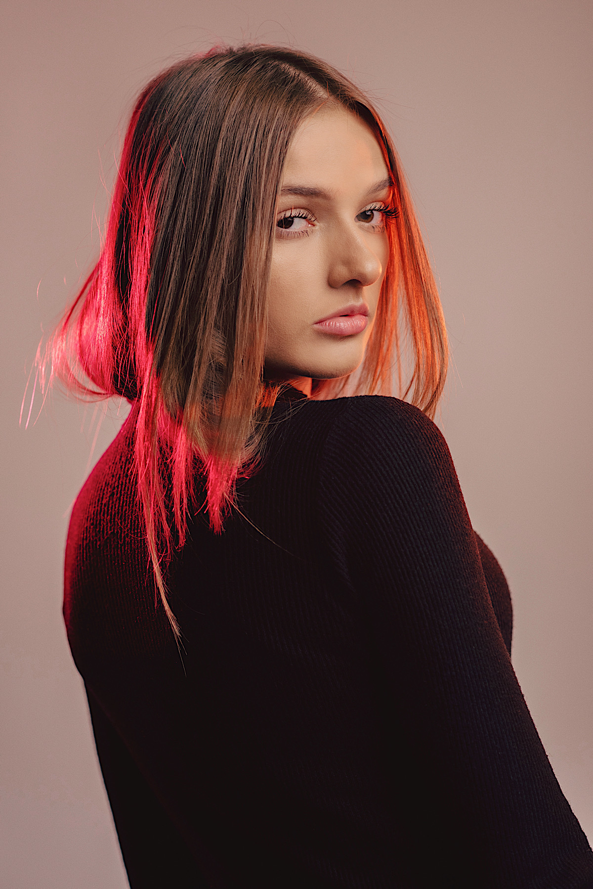 ensaio individual - ensaio em estudio - sao bento do sul - moda - fashion - beleza feminina - ensaio feminino - chroma fotografia