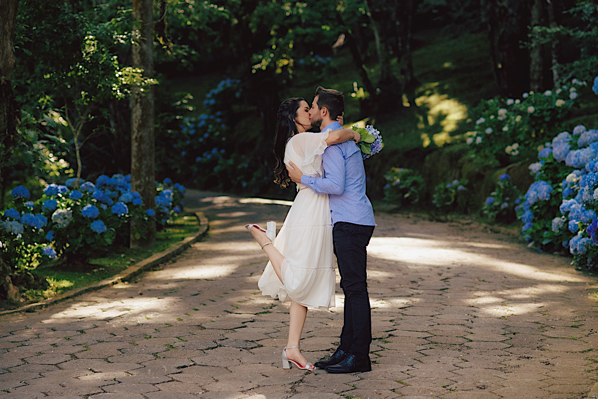 ensaio casal - casamento civil - parque 23 de setembro - marido e mulher - dia especial - chroma fotografia - sao bento do sul