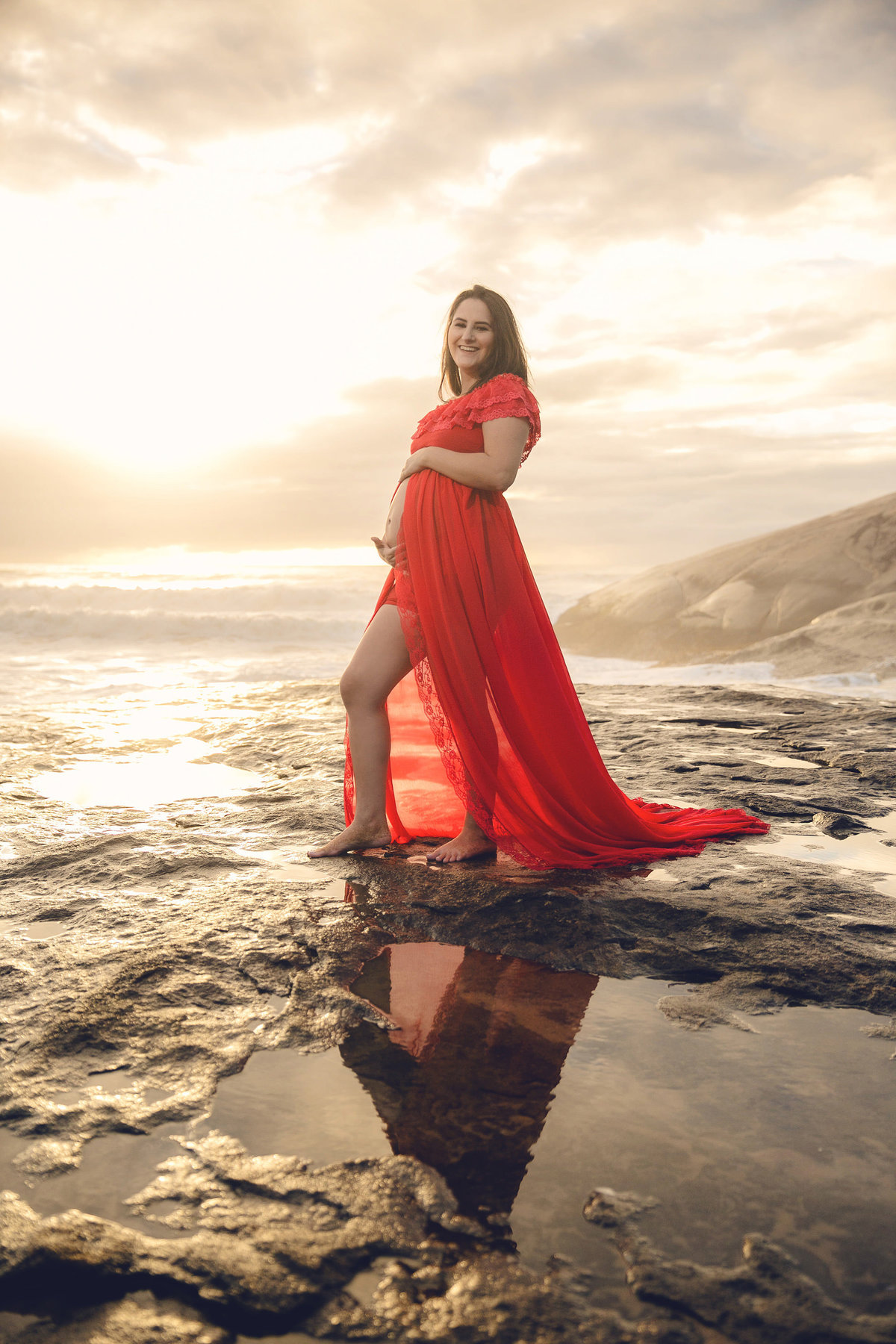 ensaio gestante - gestante - ensaio gestante na praia - ensaio na praia - ensaio em itapema - fotografos itapema - fotografia de familia - Laura e Pedro a espera de Luara - chroma fotografia