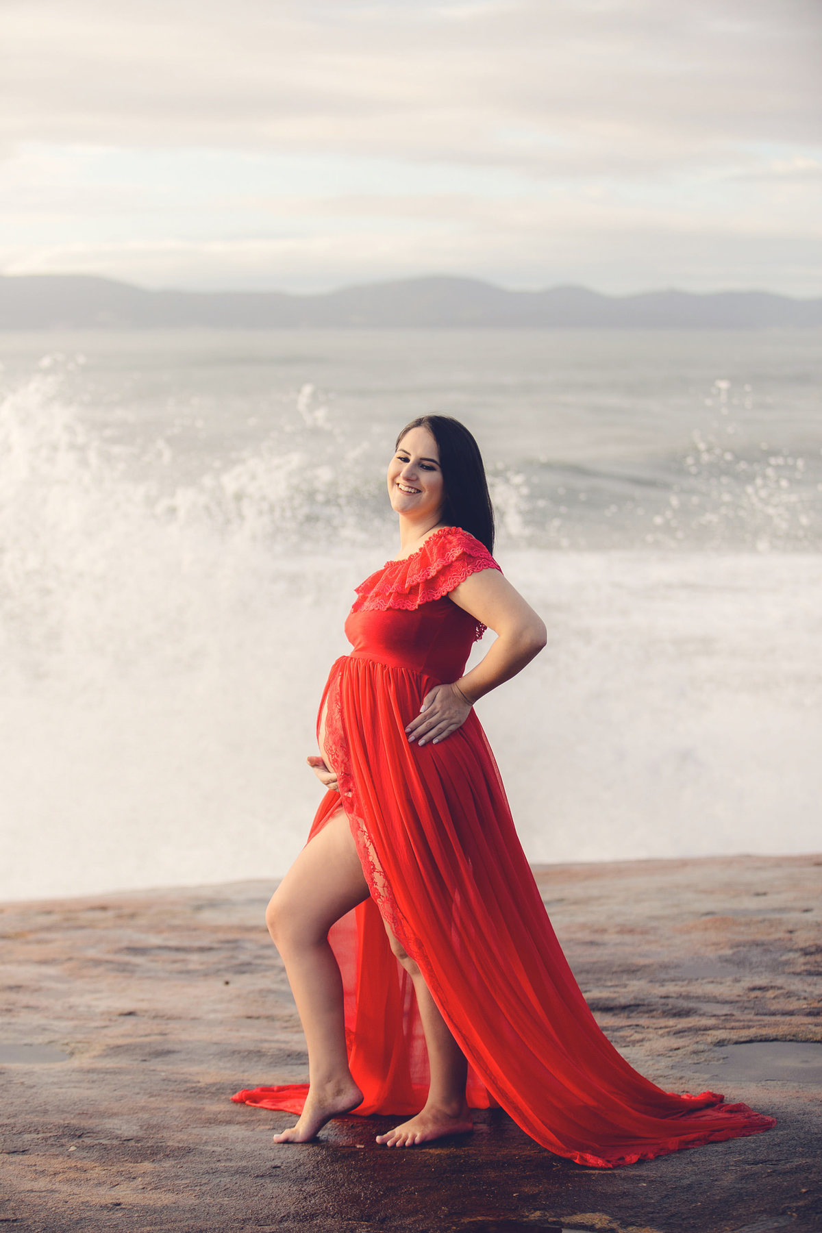 ensaio gestante - gestante - ensaio gestante na praia - ensaio na praia - ensaio em itapema - fotografos itapema - fotografia de familia - Laura e Pedro a espera de Luara - chroma fotografia