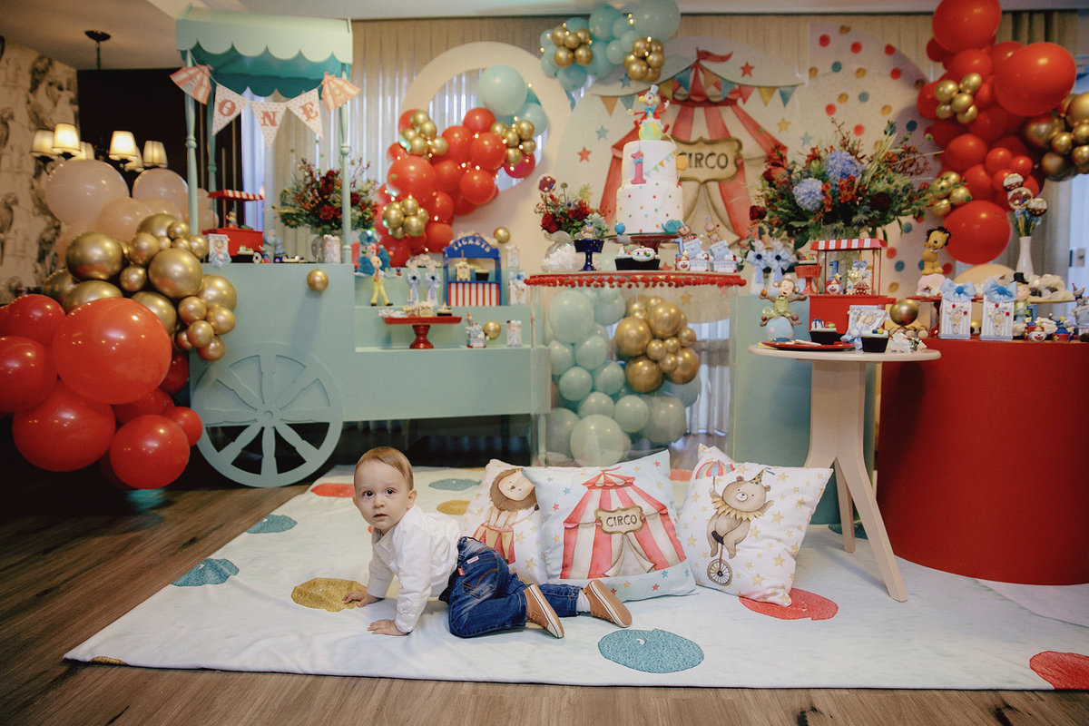 aniversario - aniversario infantil - tema circo - aniversario de circo - Bernardo 1 ano - aniversario em jaragua do sul - fotografos jaragua do sul - chroma fotografia