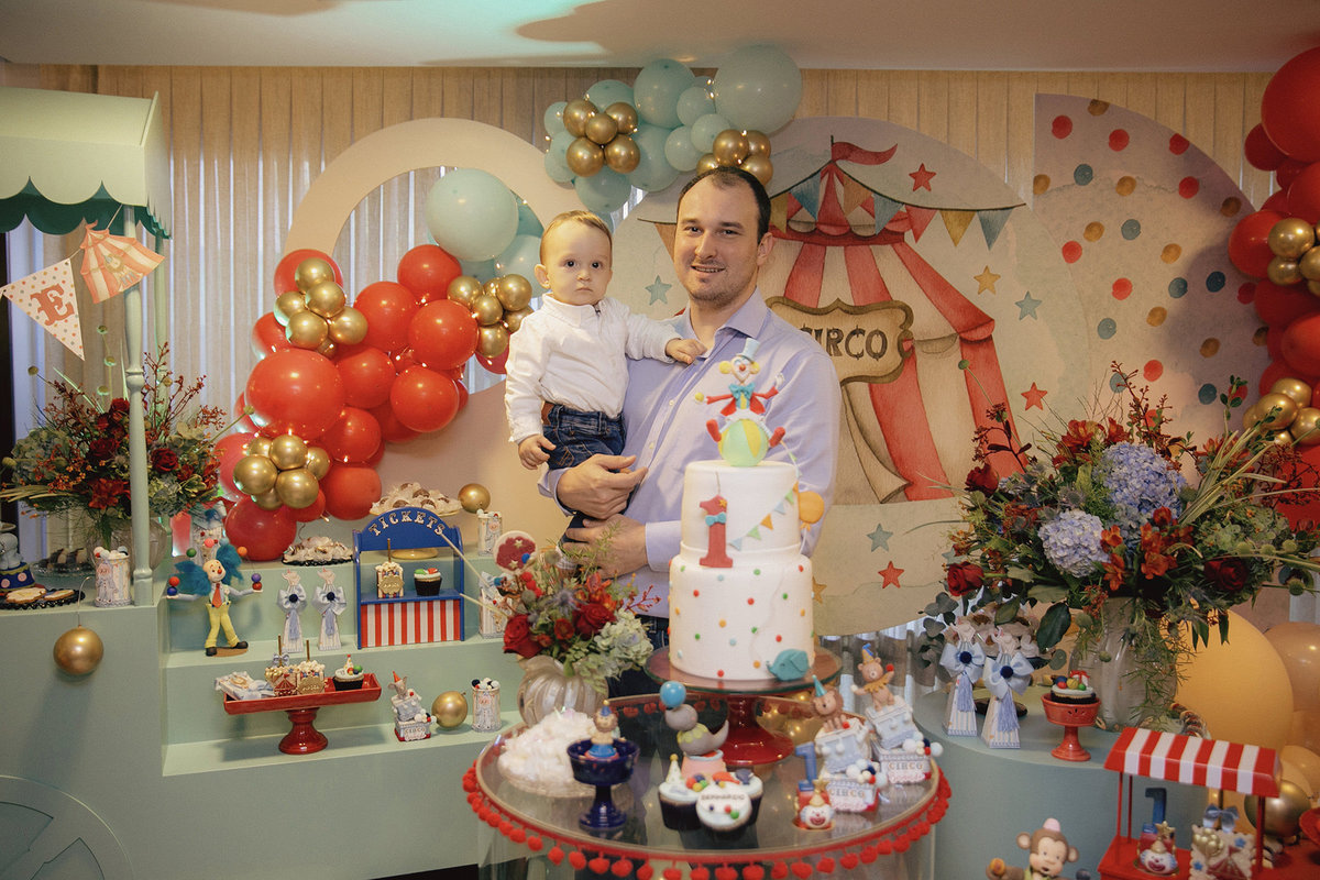 aniversario - aniversario infantil - tema circo - aniversario de circo - Bernardo 1 ano - aniversario em jaragua do sul - fotografos jaragua do sul - chroma fotografia