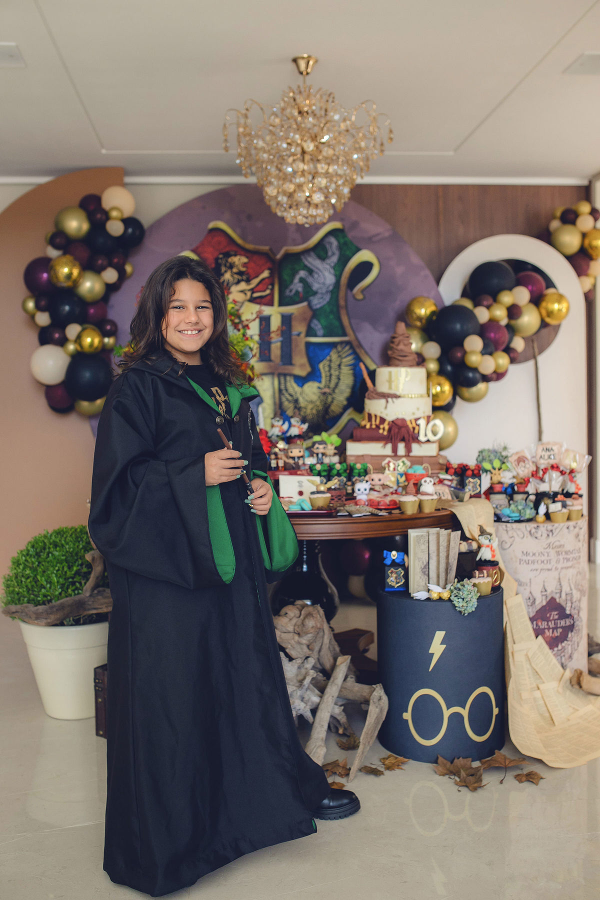 aniversario - aniversario infantil - ana Alice 10 anos - aniversario em jaragua do sul - tema harry potter - fotografos jaragua do sul - chroma fotografia