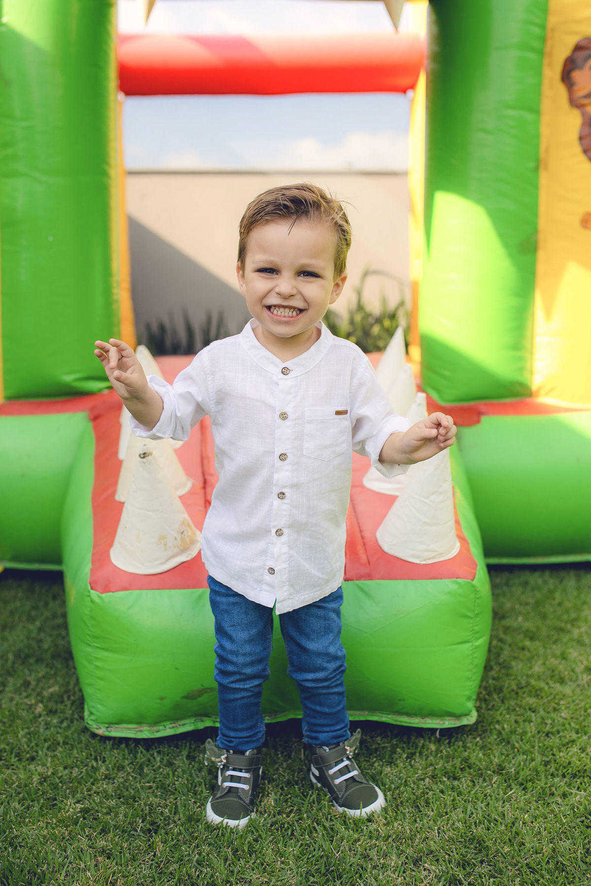 aniversario - aniversario infantil - Lucca 3 anos - aniversario em casa - aniversario em jaragua do sul - fotografos jaragua do sul - chroma fotografia