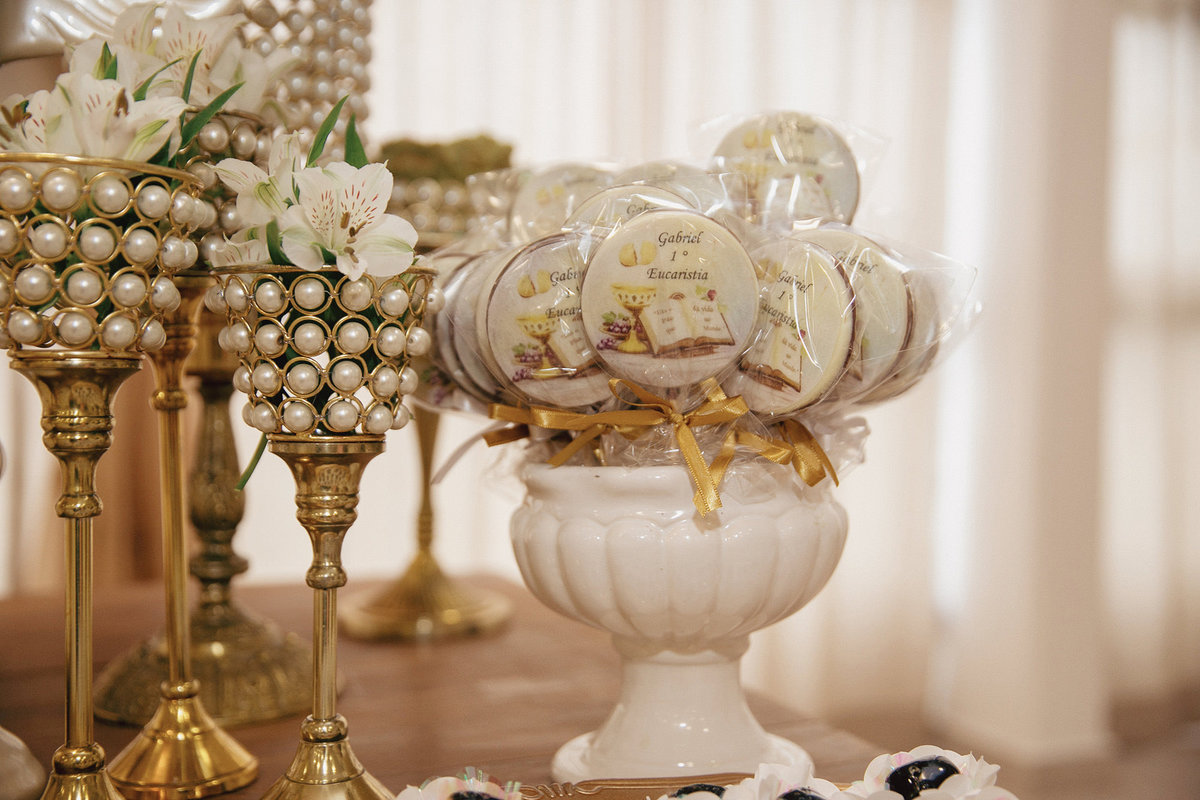 comunhao - primeira eucaristia - comunhao Gabriel - fotografos jaragua do sul - comunhao no espaco garden - chroma fotografia