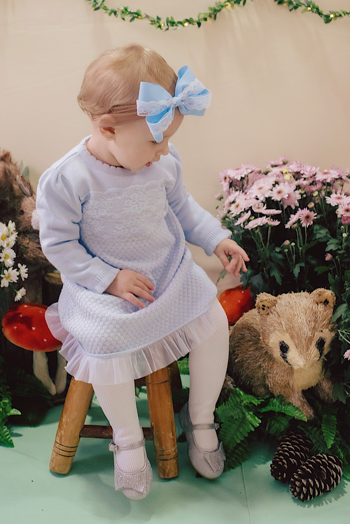 aniversario - 1 ano - em casa - marina - festa em casa - jardim encantado - mae de menina - curitiba - chroma fotografia