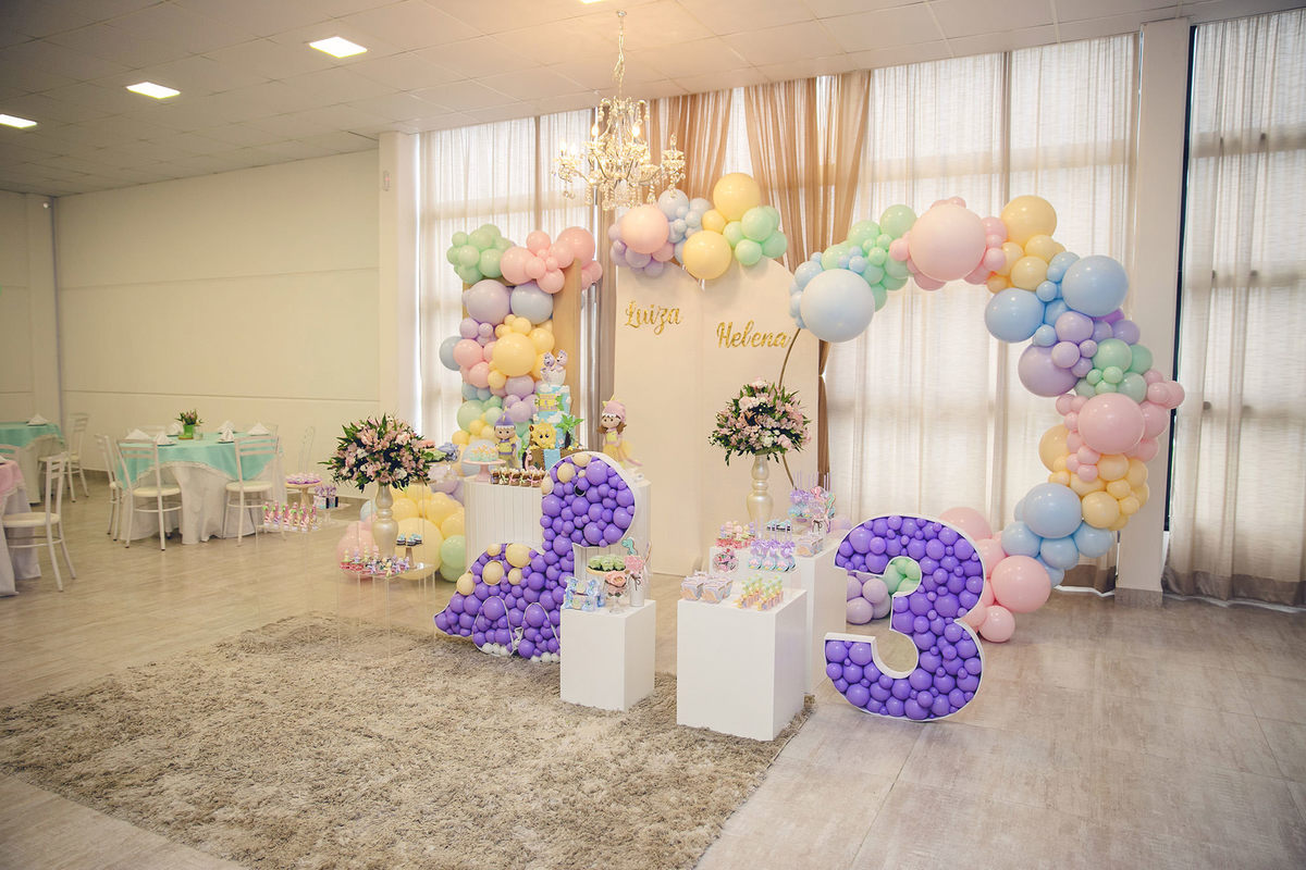 aniversario - aniversario infantil - Aniversario em jaragua do sul - aniversario no drean garden - Luiza e Helena 3 anos - fotografos jaragua do sul - chroma fotografia