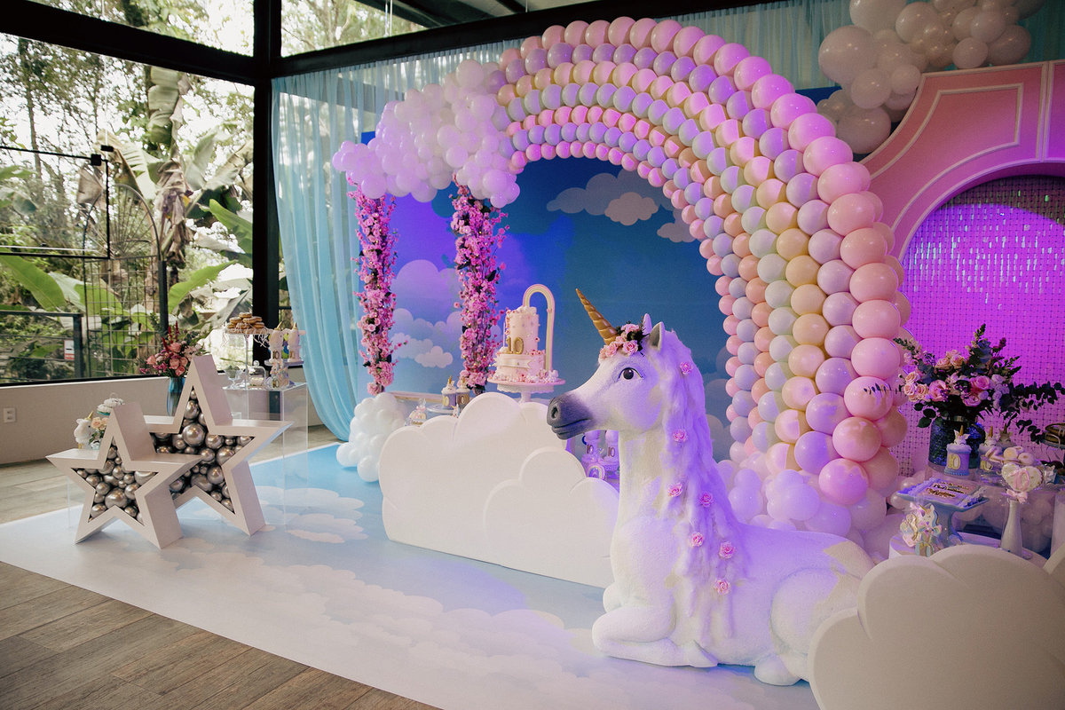 aniversario - aniversario infantil - tema unicornio - aniversario unicornio - aniversario valentina 10 anos - aniversario de 10 anos - aniversario em jaragua do sul - chroma fotografia