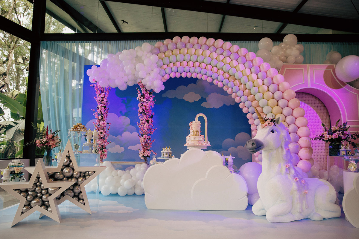 aniversario - aniversario infantil - tema unicornio - aniversario unicornio - aniversario valentina 10 anos - aniversario de 10 anos - aniversario em jaragua do sul - chroma fotografia